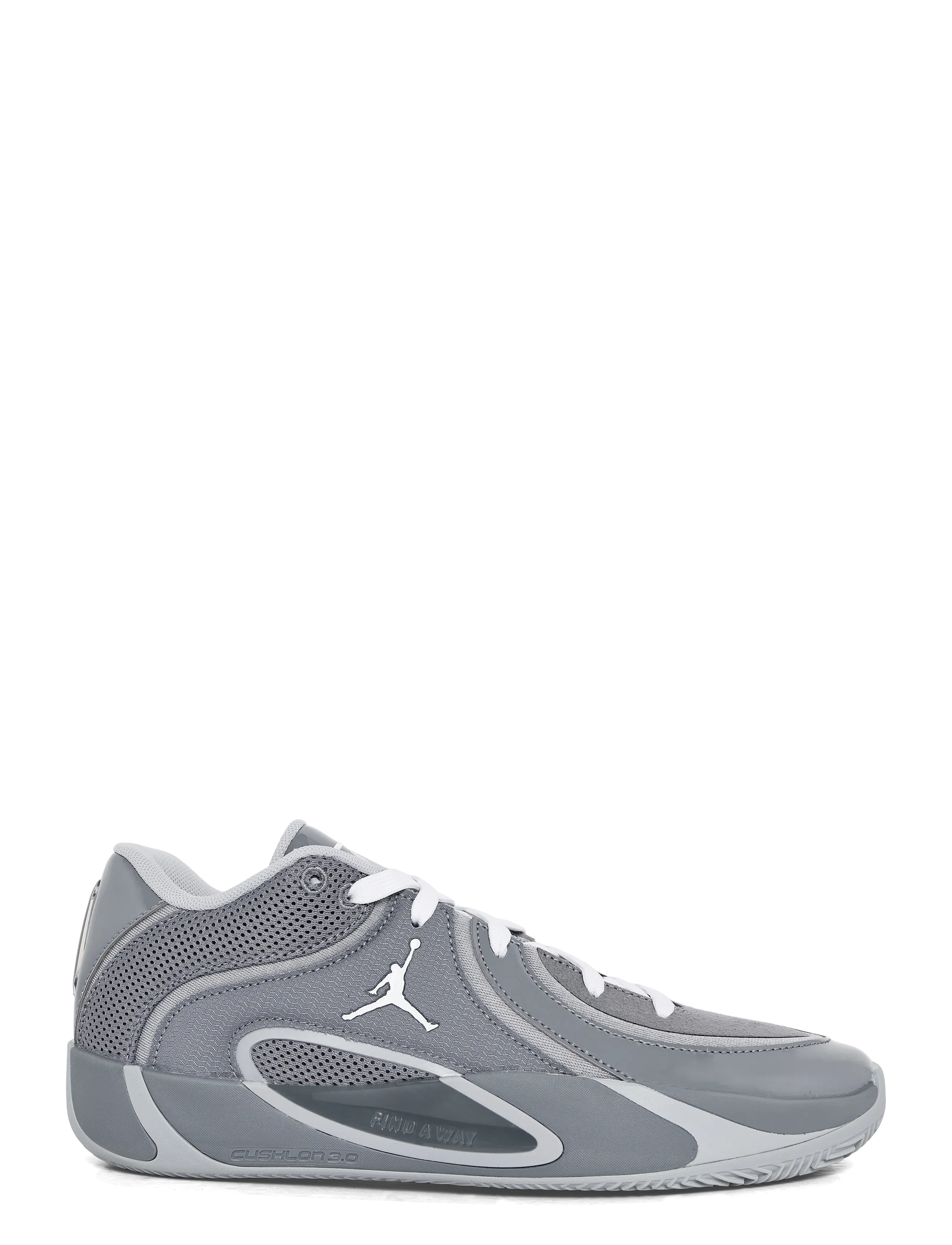 Nike - JORDAN TATUM 4 - cool grey/wolf grey-white - 2