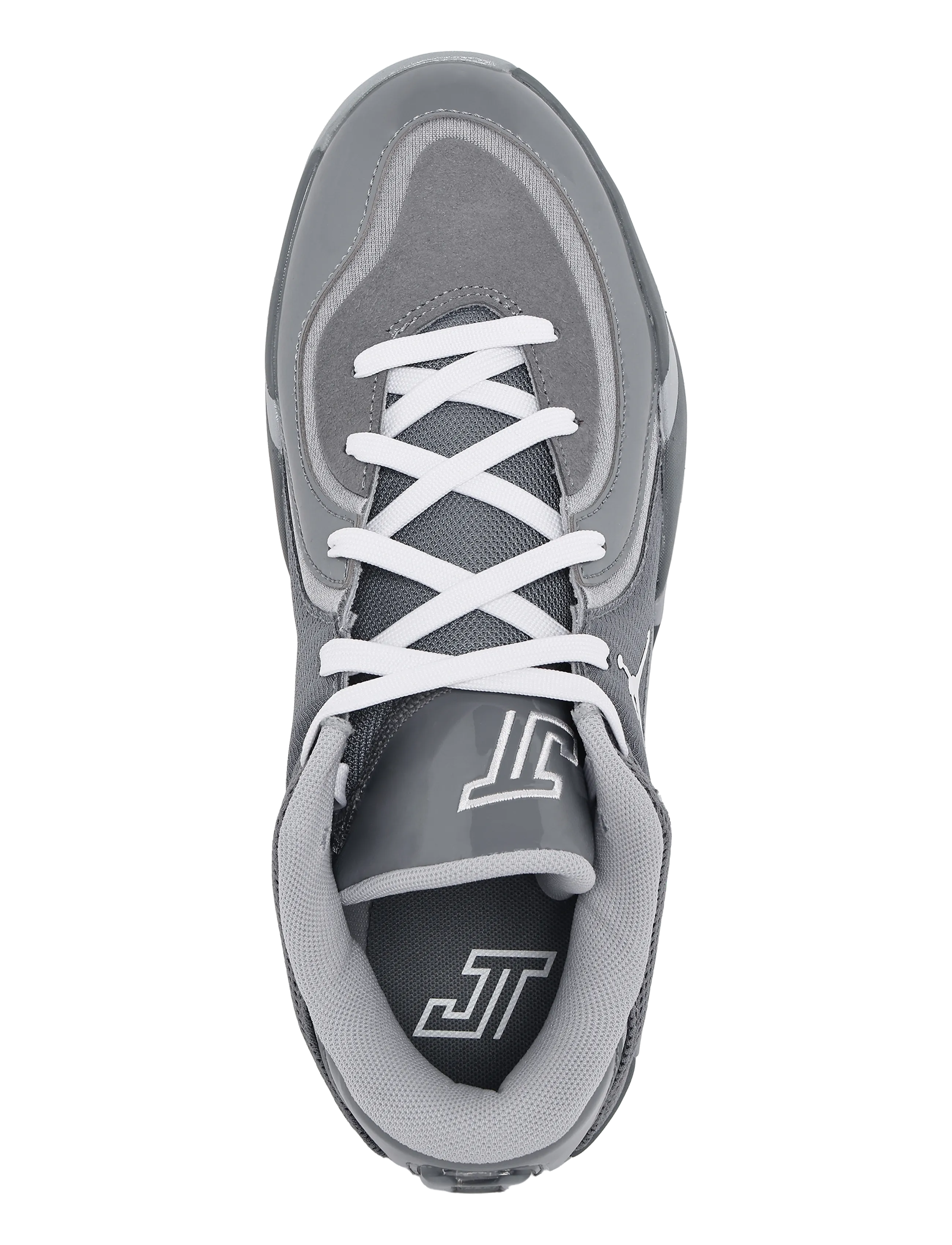Nike - JORDAN TATUM 4 - cool grey/wolf grey-white - 3