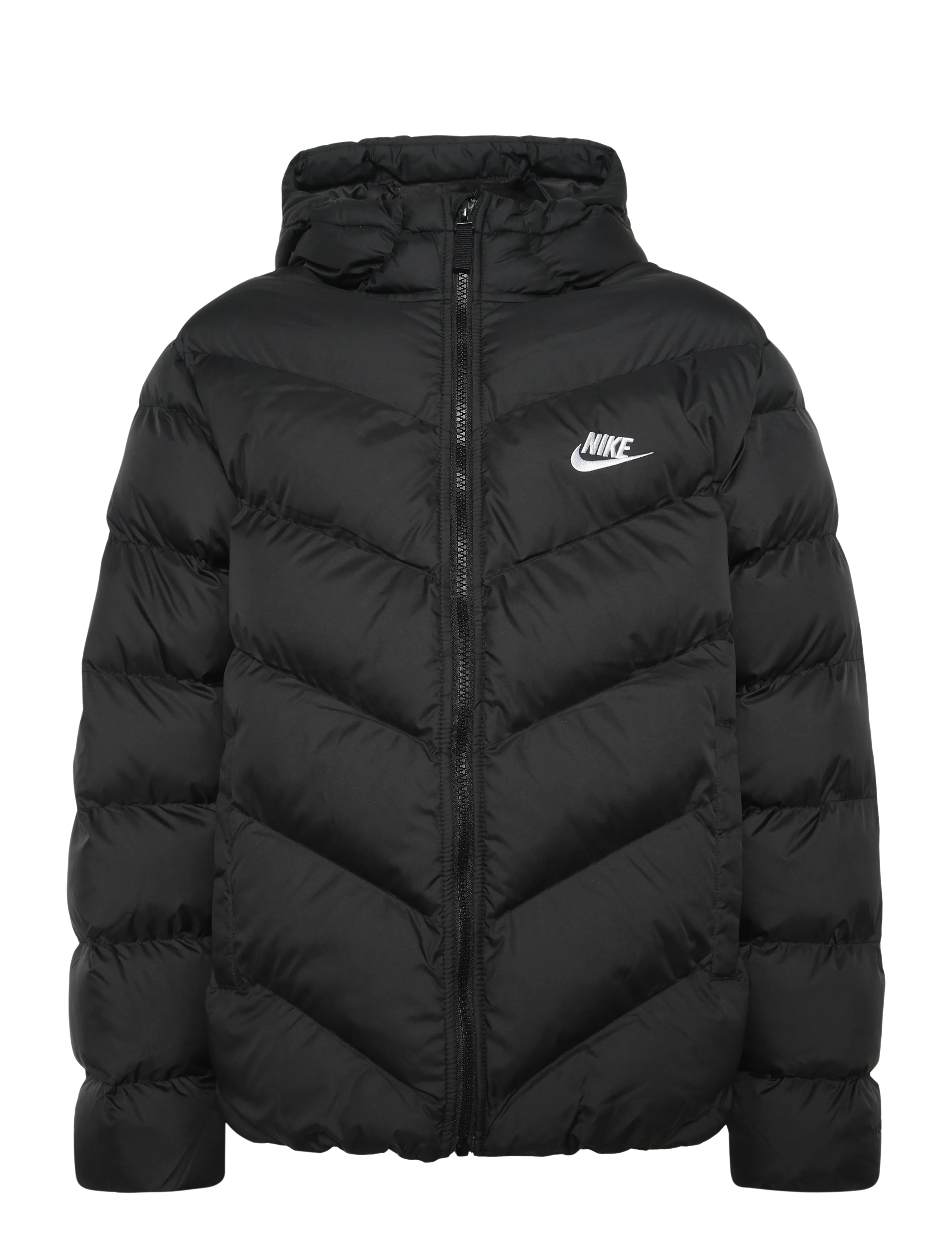 Nike K NSW TF ADP PUFFER - Lõbu välitingimustes - BLACK/WHITE / black