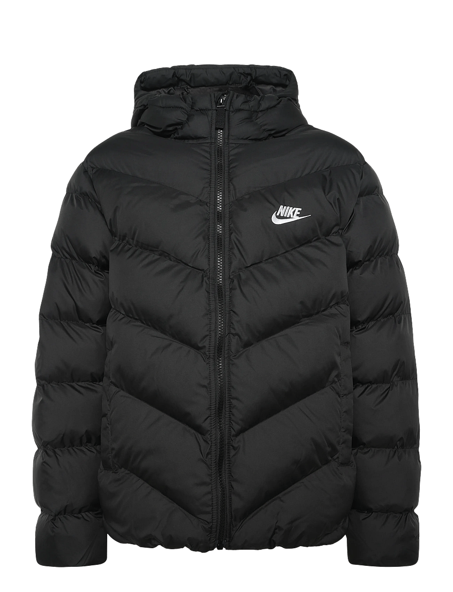 Nike - K NSW TF ADP PUFFER - talvejoped - black/white - 0