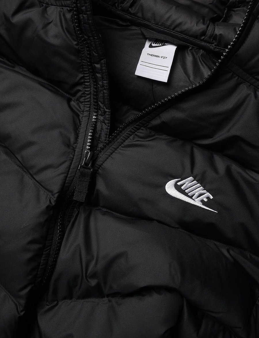 Nike - K NSW TF ADP PUFFER - talvejoped - black/white - 2