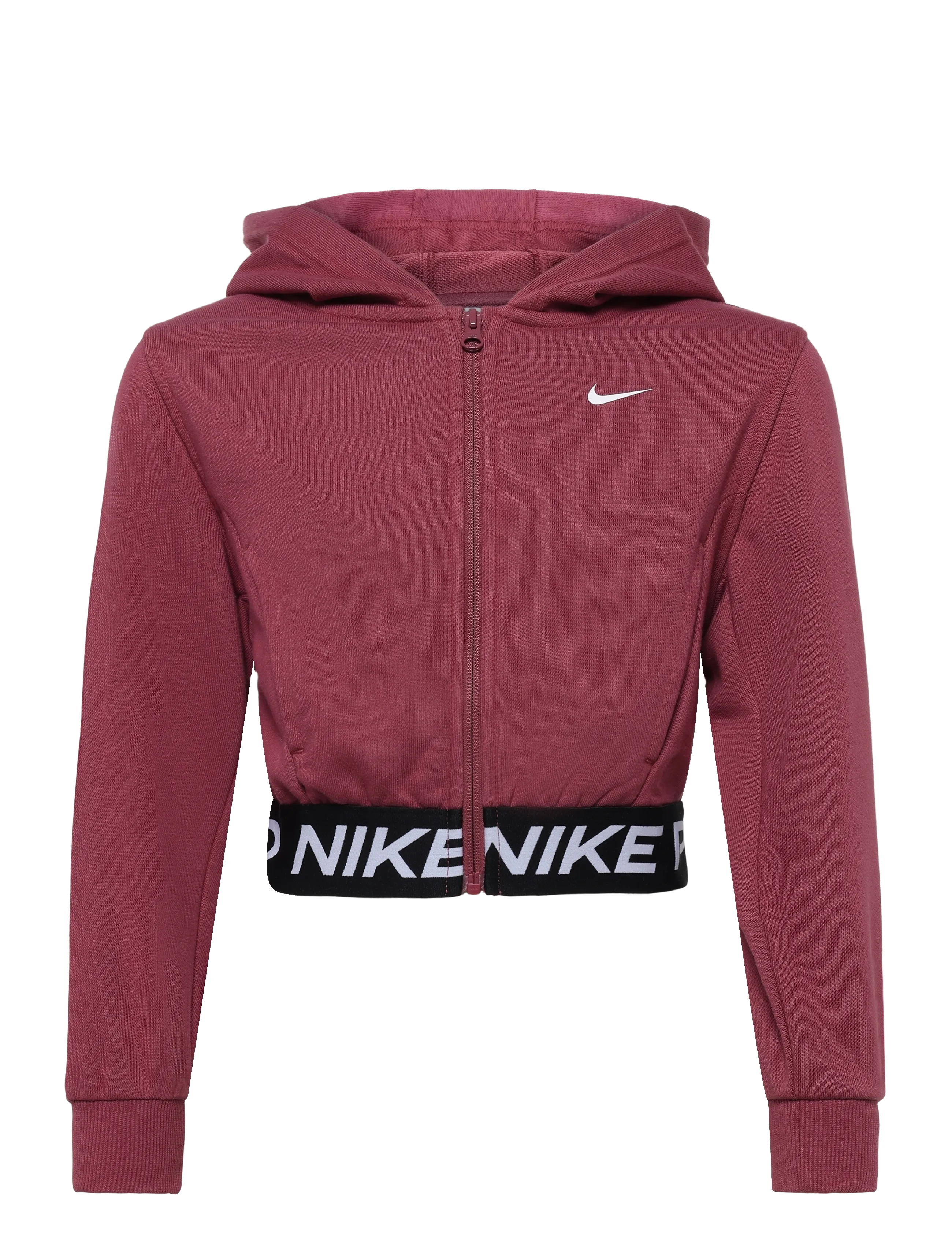 Nike G NP DF FZ FLC HDY - Fleece jacket - PINK SMOKE/PINK SMOKE/BLACK/WH / pink/rose
