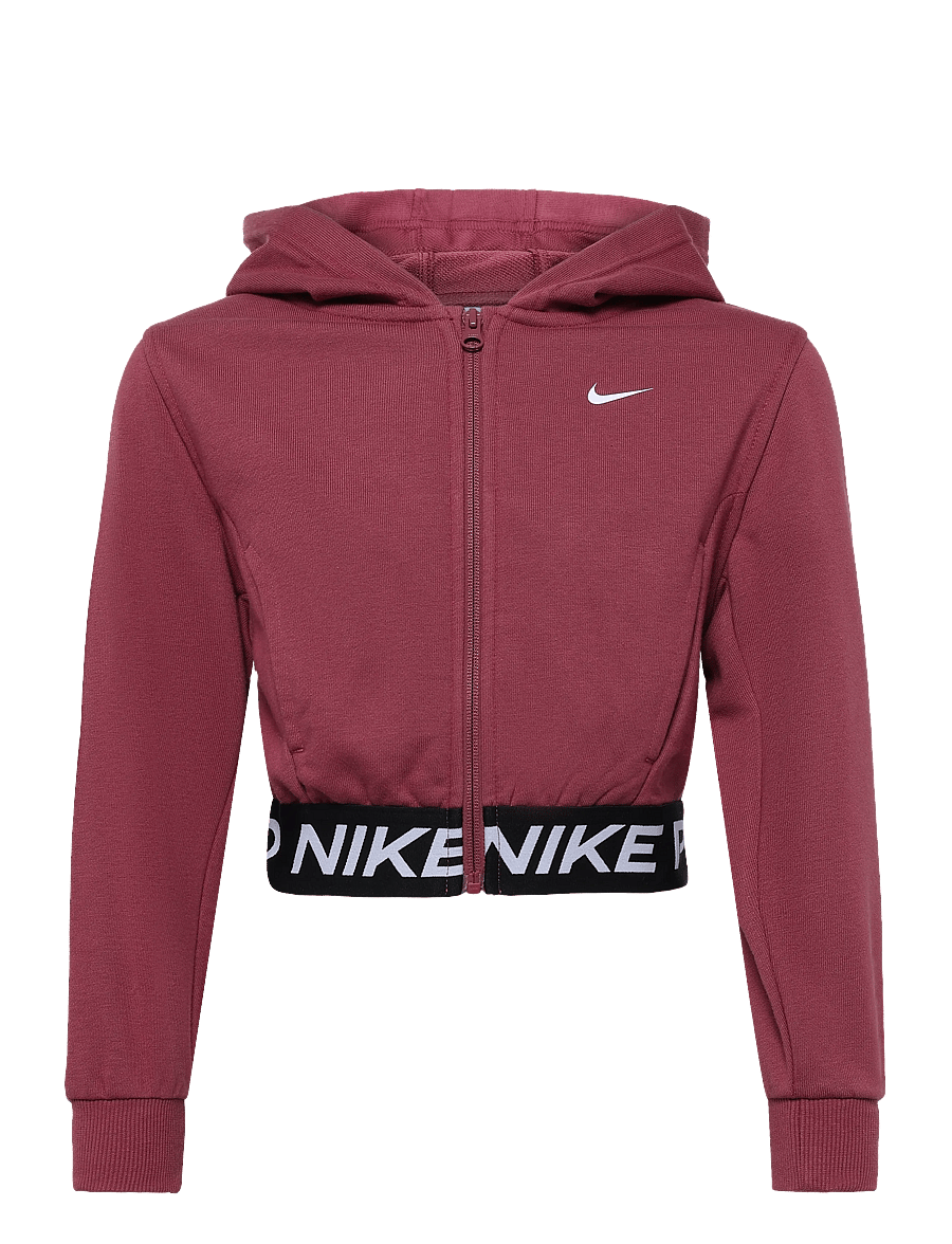 Nike - G NP DF FZ FLC HDY - fleecejacken - pink smoke/pink smoke/black/wh - 0