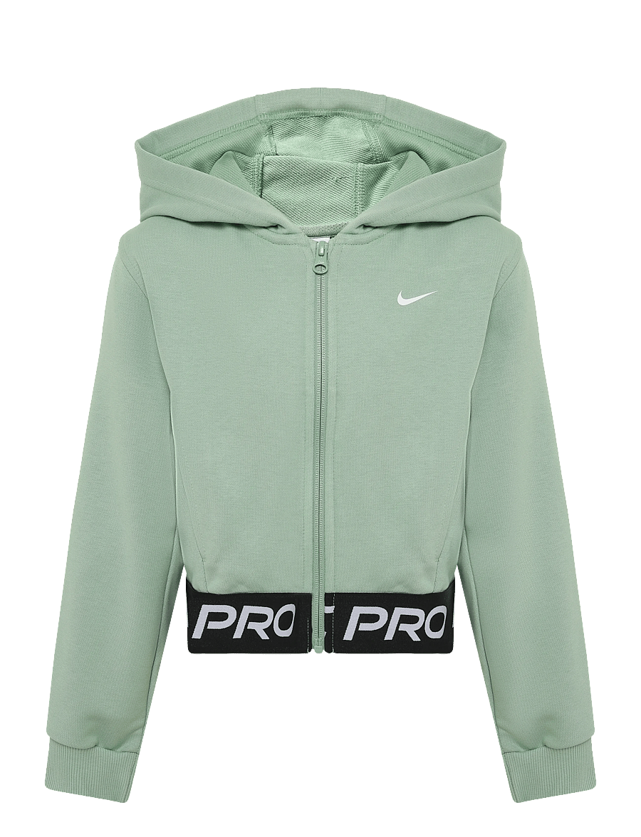 Nike - Nike Pro Fleece Hoodie - fleecejacken - steam/steam/black/white - 0