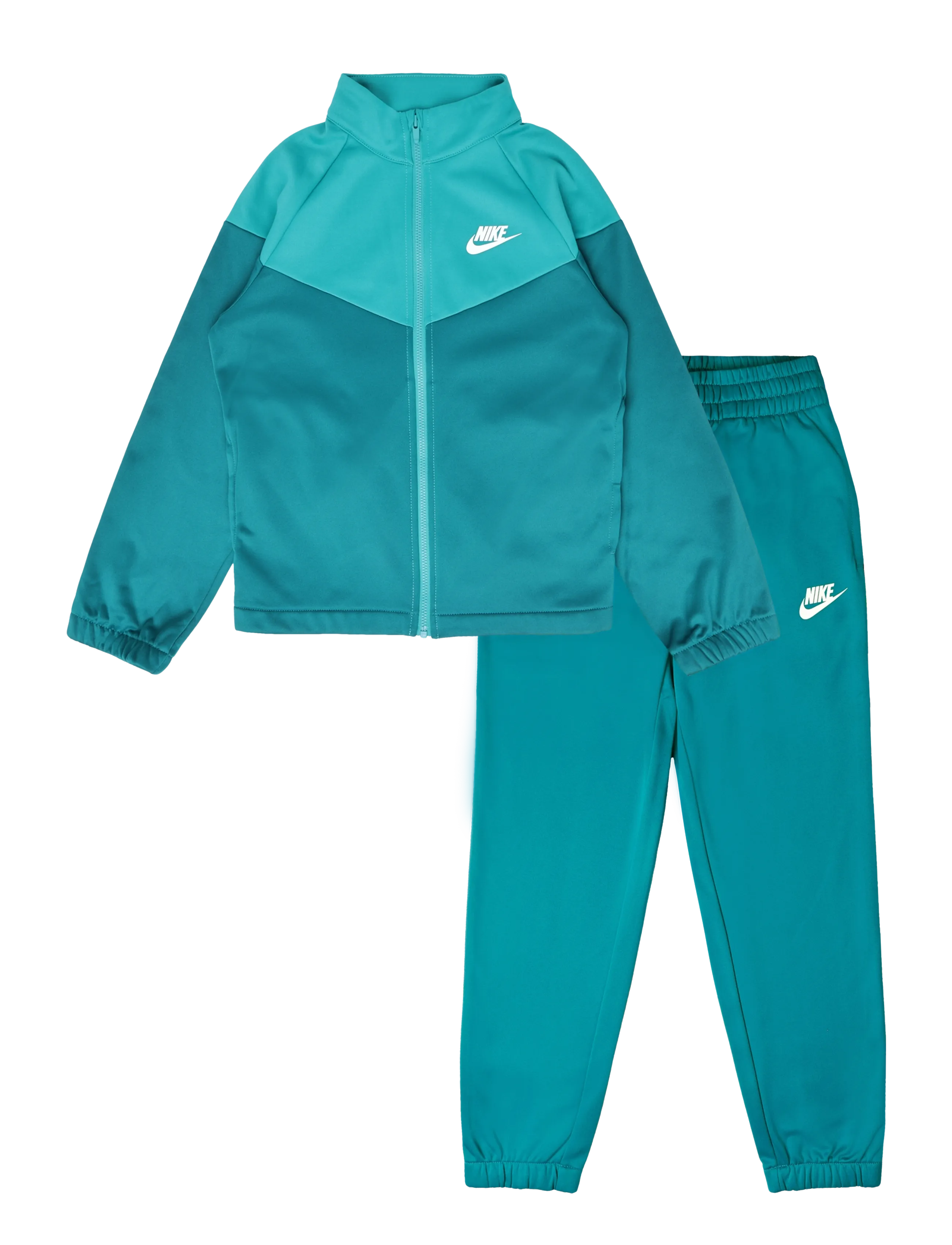 Nike K NSW DF TRACKSUIT PK FZ - Kleidung - BRIGHT SPRUCE/ENERGY/WHITE / green