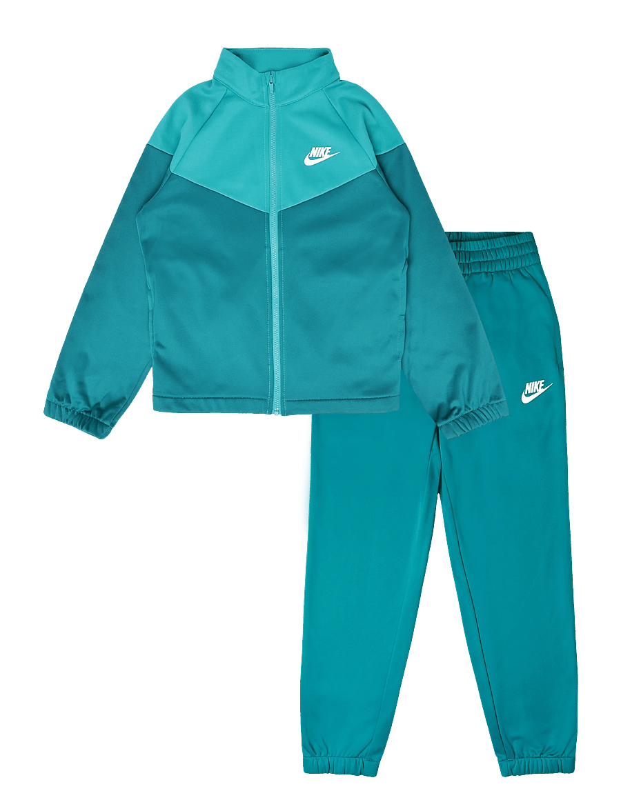 Nike - K NSW DF TRACKSUIT PK FZ - dressikomplektid - bright spruce/energy/white - 0