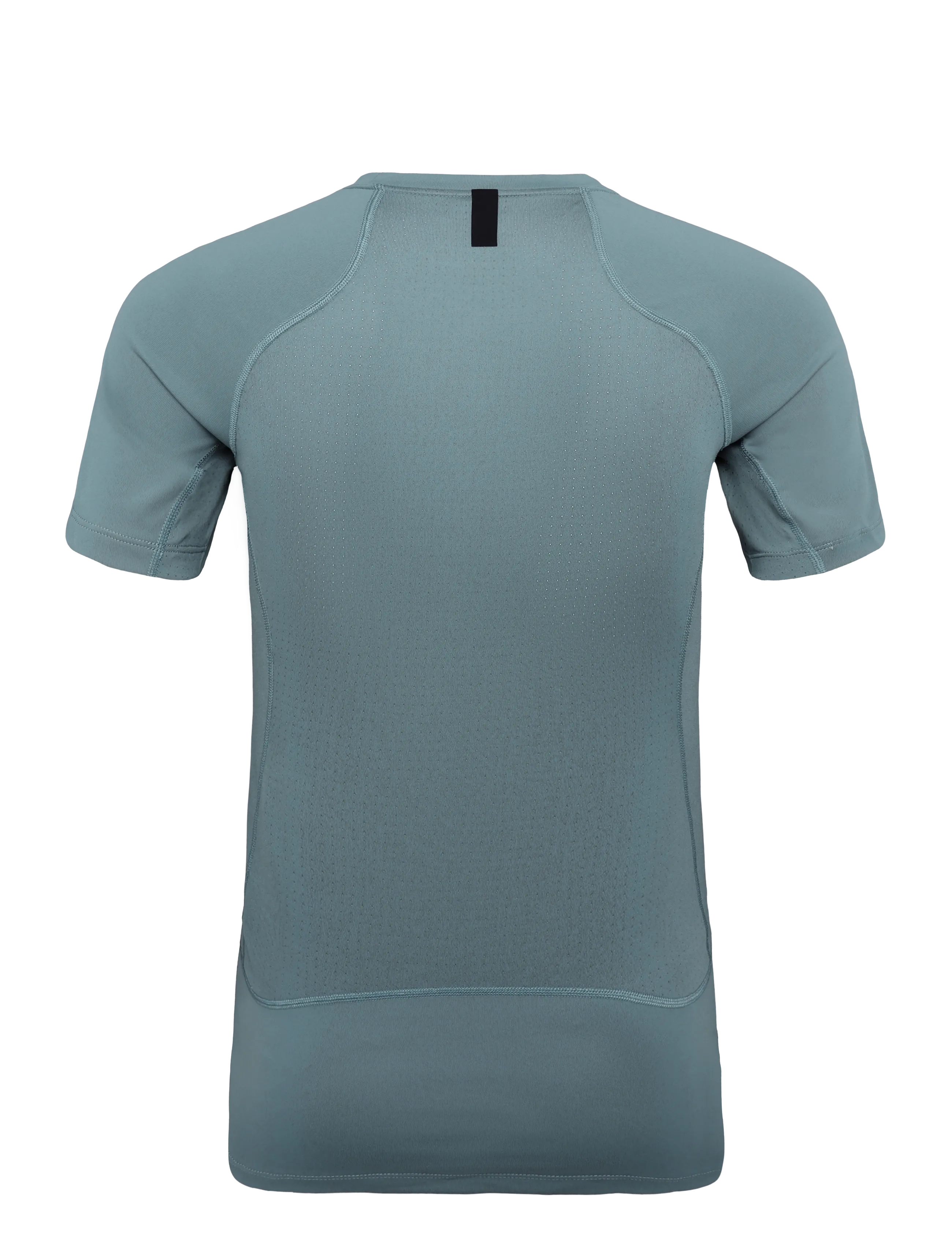 Nike - Nike Pro Training Top - oberteile & t-shirts - mineral slate/green strike - 1