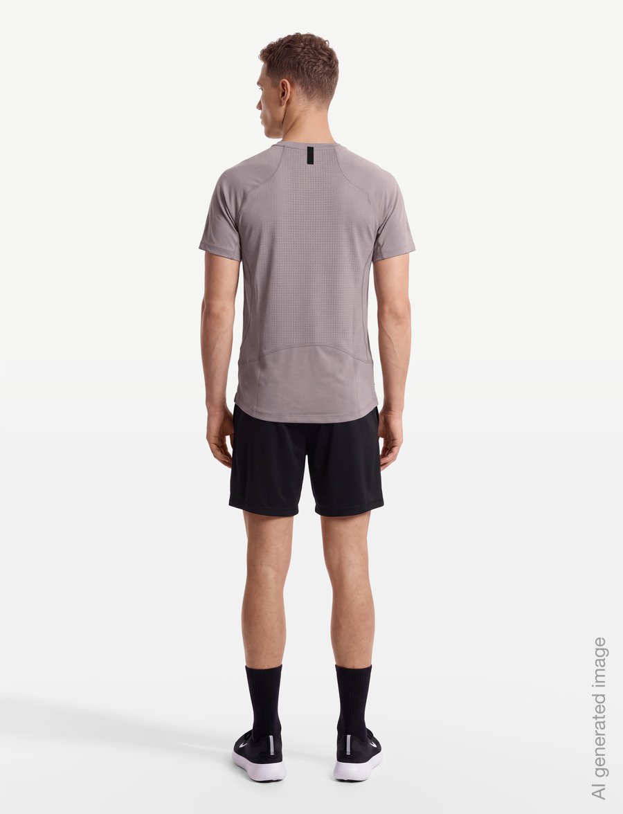 Nike - Nike Pro Training Top - t-shirts - lt violet ore/black - 4