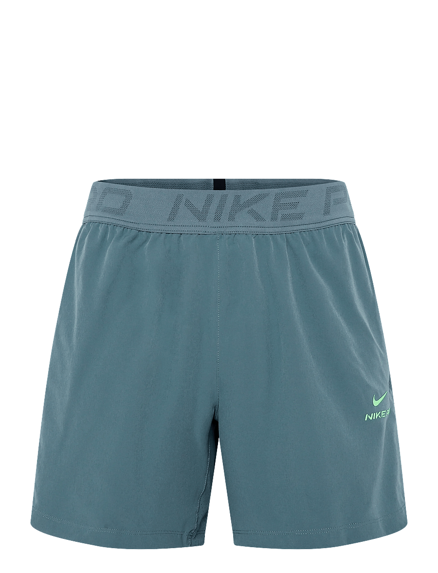 Nike - Nike Pro Training Dri-Fit 6IN Short - trainingsshorts - mineral slate/green strike - 0