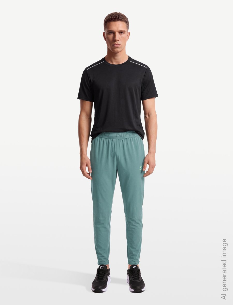 Nike - Nike Pro Dri-Fit Training Pant - trainingshosen - mineral slate/green strike - 0