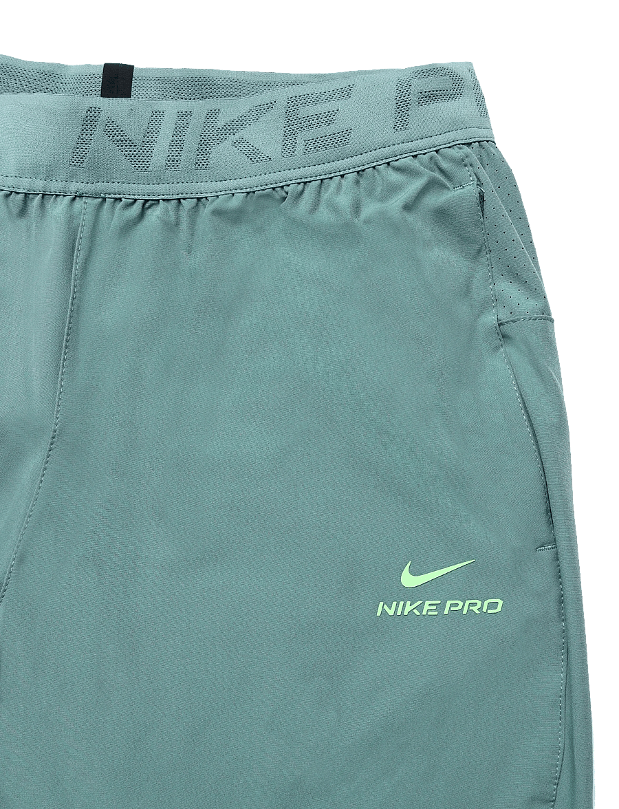 Nike - M NP DF NPT PANT - trainingshosen - mineral slate/green strike - 3