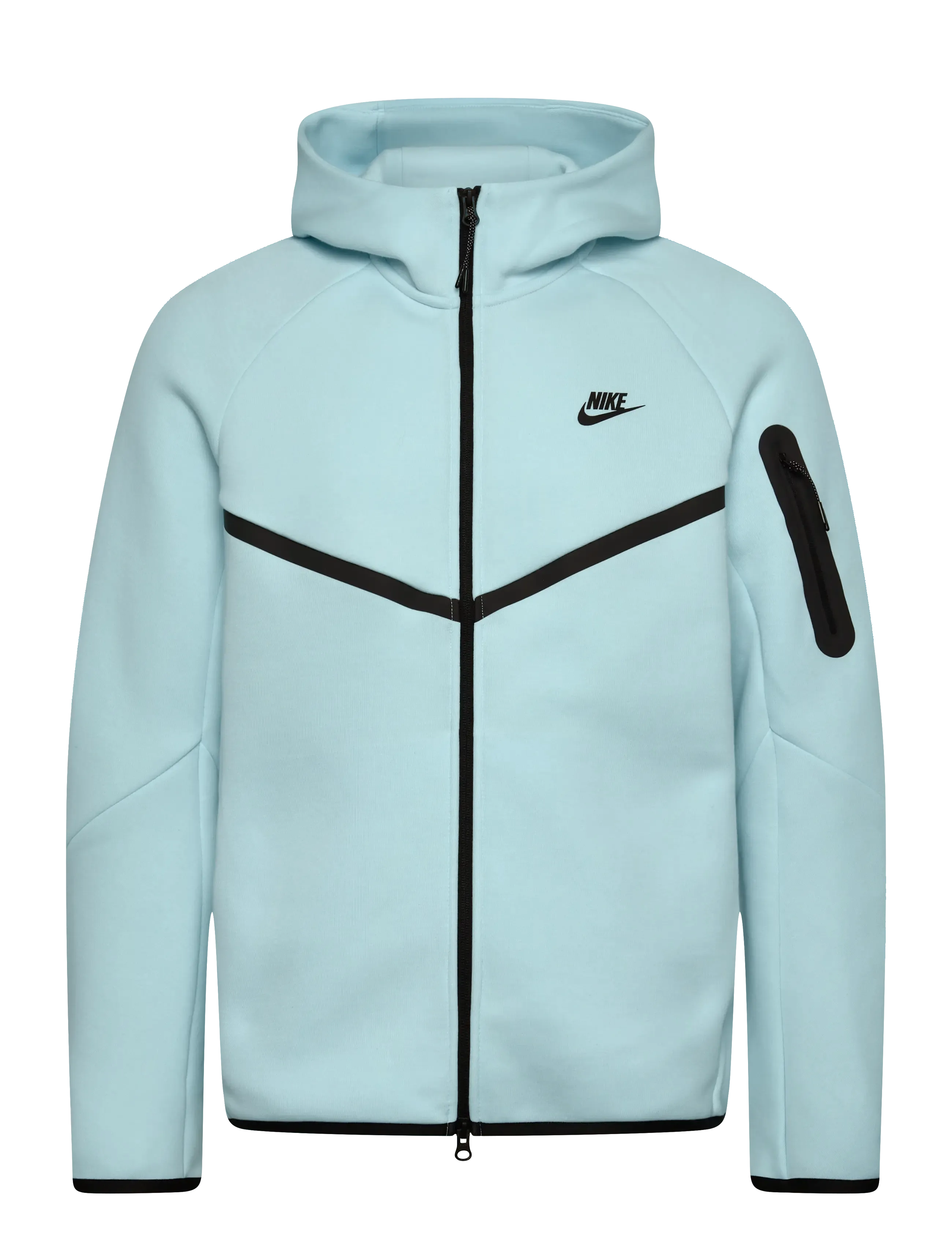 Nike Tech Fleece Windrunner Full-Zip Hoodie - Vêtements - GLACIER BLUE/BLACK / blue