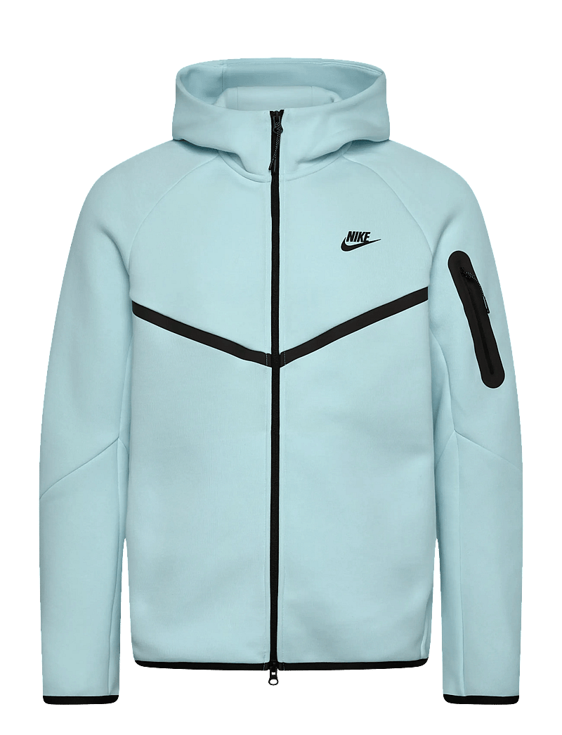 Nike - Tech Fleece Windrunner Full-Zip Hoodie - püksid - glacier blue/black - 0