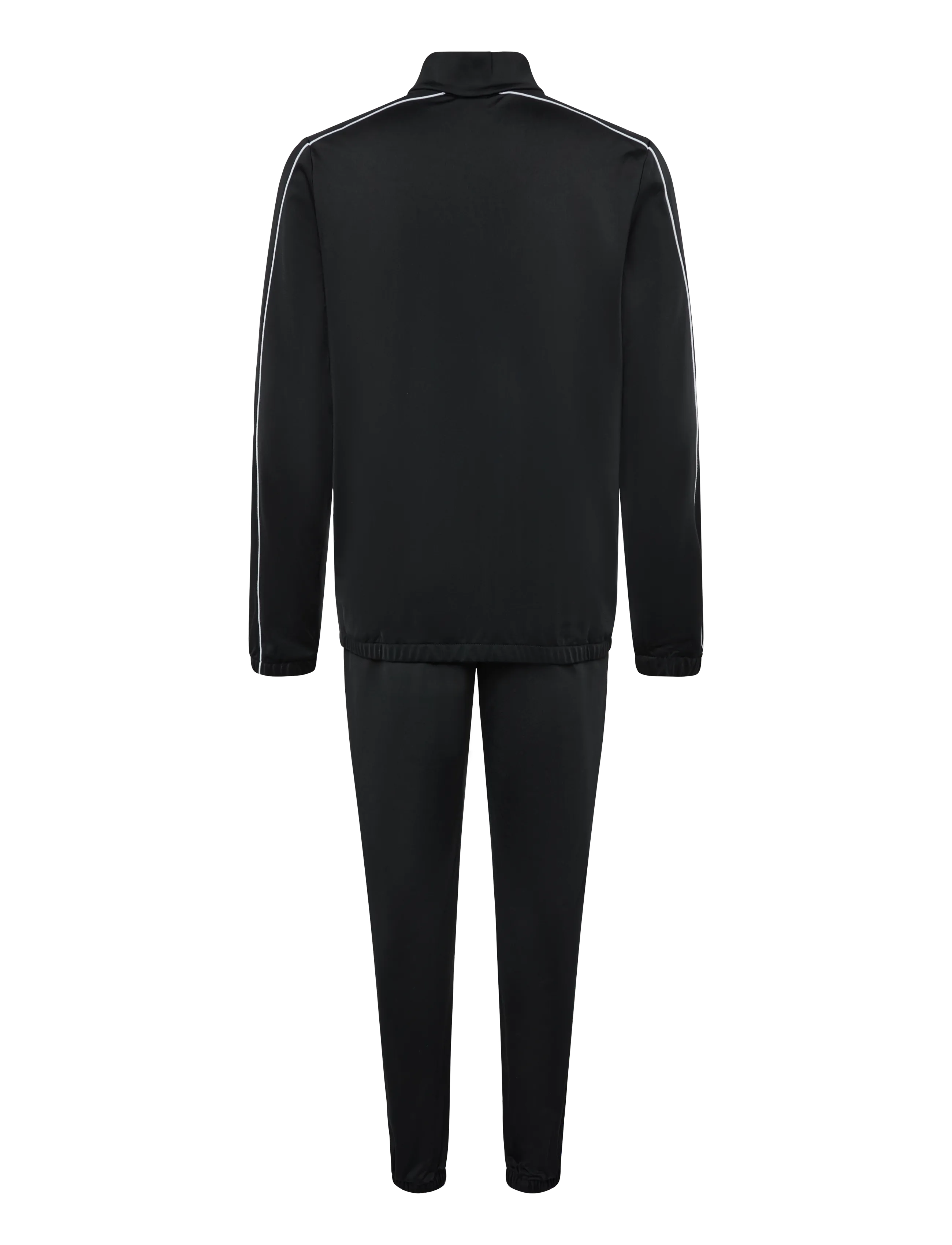 Nike - M NK CLUB PK TRK SUIT - sweatshirts - black/black/white/white - 1