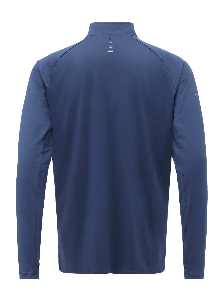 Nike - Nike Dri Fit Stride Half Zip Midlayer - fleece & mellanlager - midnight navy/reflective silv - 1