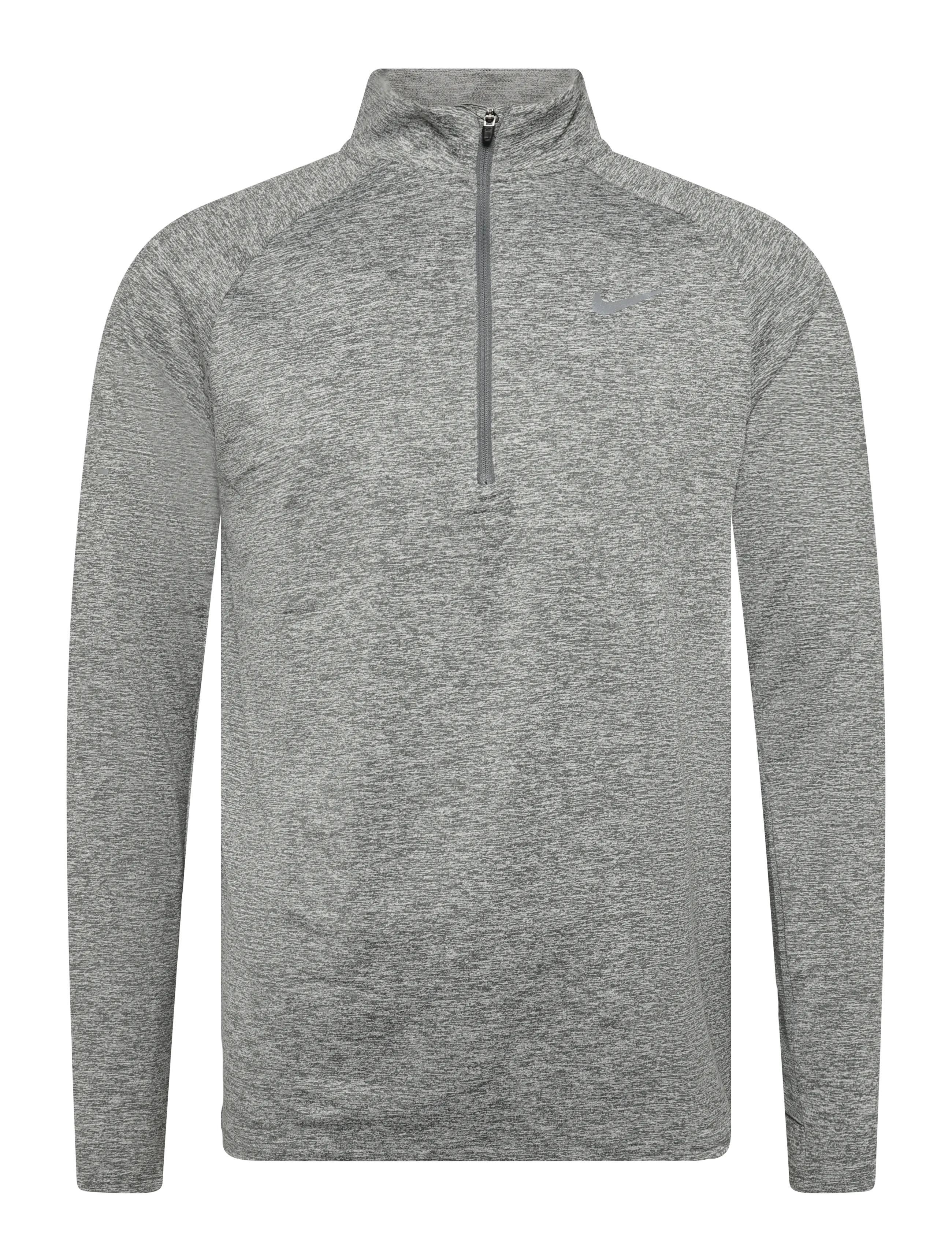 Nike Nike Dri Fit Stride Half Zip Midlayer - NIKE - SMOKE GREY/HTR/REFLECTIVE SILV / grey