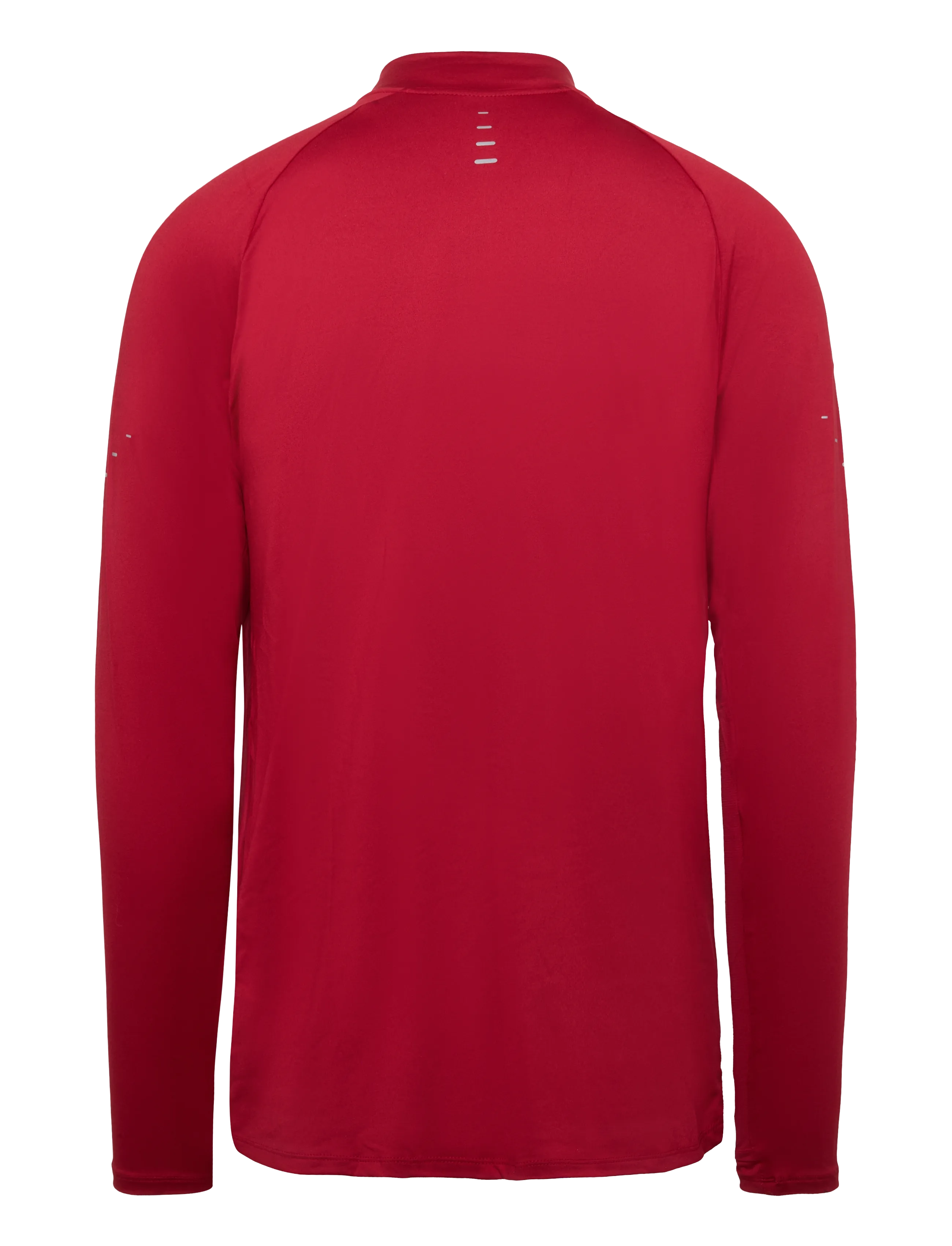 Nike - Nike Dri Fit Stride Half Zip Midlayer - fleece & midlayer - tough red/reflective silv - 1