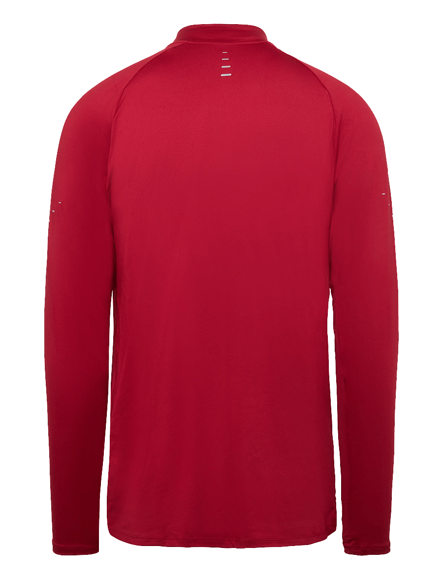 Nike - Nike Dri Fit Stride Half Zip Midlayer - fleece & midlayer - tough red/reflective silv - 1