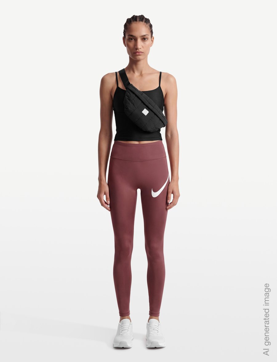 Nike - Nike Tempo Dri-Fit 7/8 Tight - jooksuretuusid - pink smoke/reflective silv/whi - 0