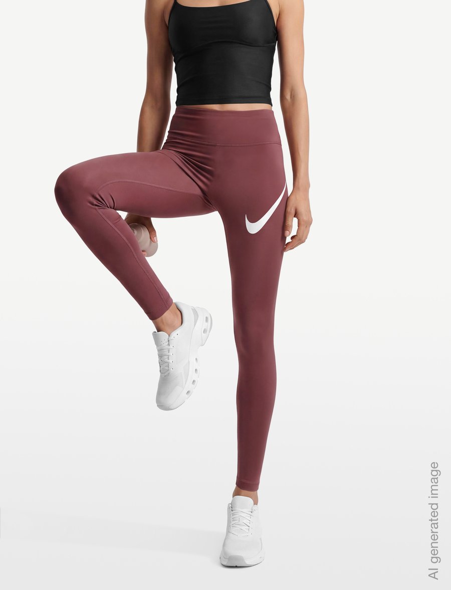Nike - Nike Tempo Dri-Fit 7/8 Tight - jooksuretuusid - pink smoke/reflective silv/whi - 3