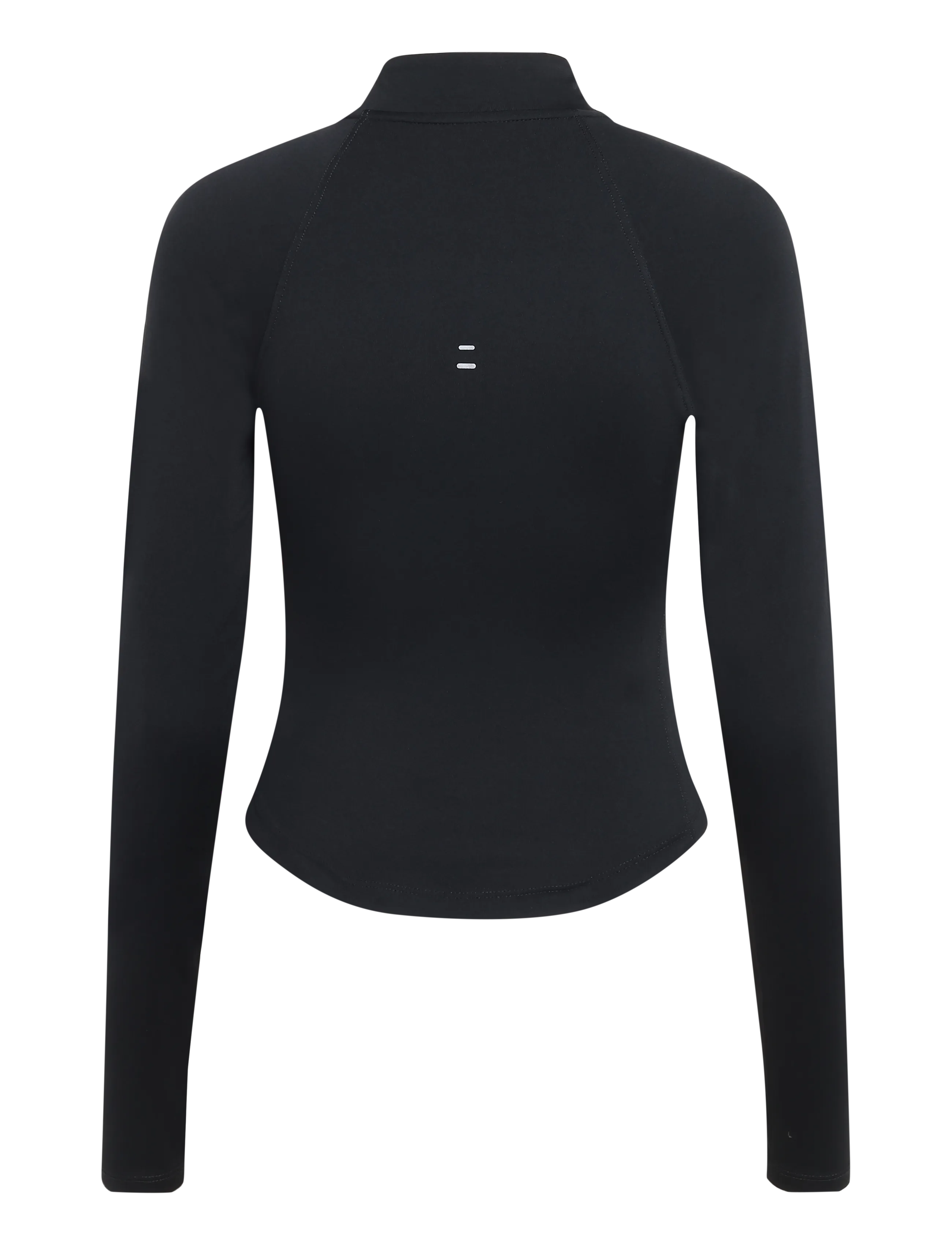 Nike - W NK TEMPO DF HZ TP - långärmade tröjor - black/reflective silv - 1