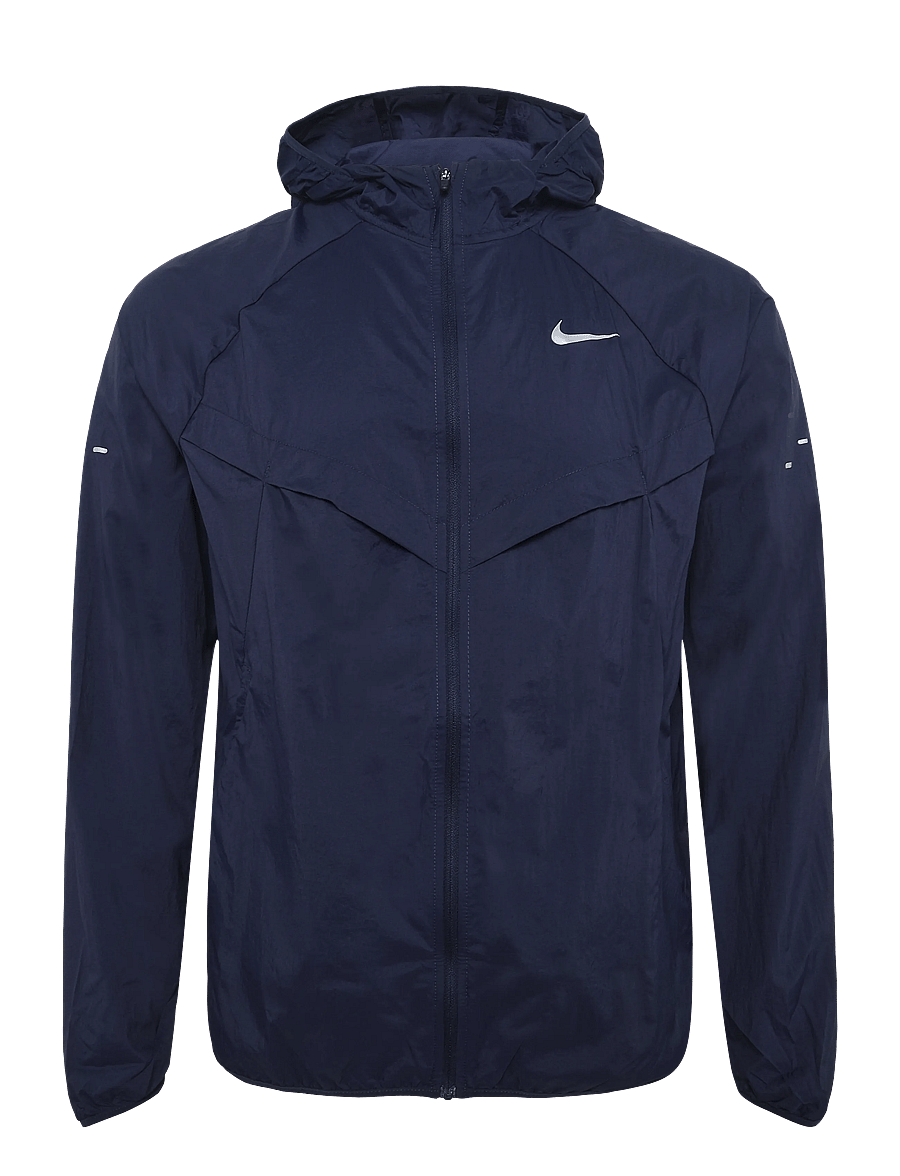 Nike - M NK UV RPL STRIDE JACKET - sportsjakker - midnight navy/reflective silv - 0