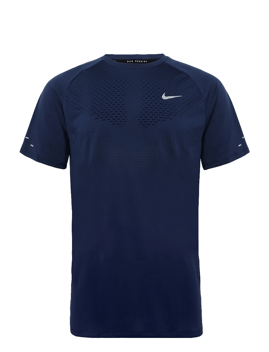 Nike - Nike Stride Dri-Fit ADV Top - t-shirts - midnight navy/reflective silv - 0