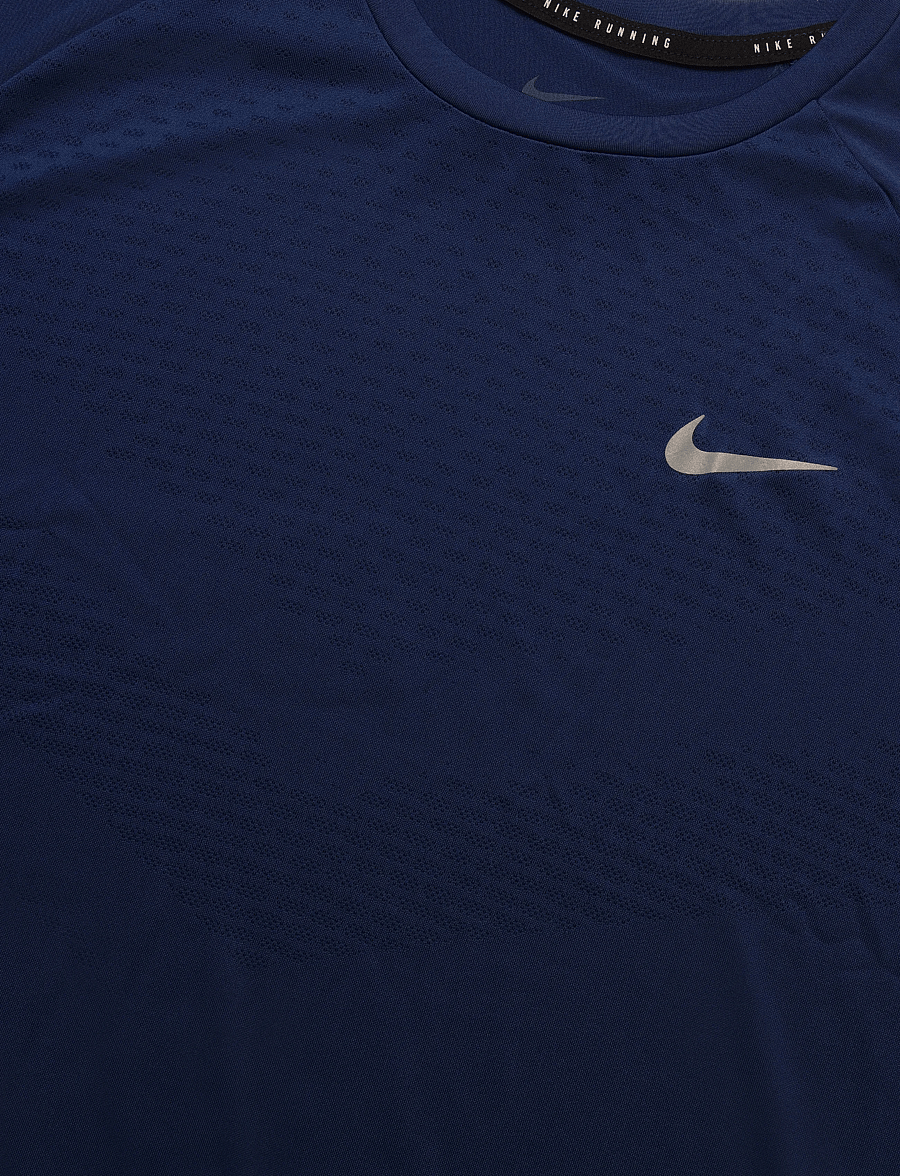Nike - Nike Stride Dri-Fit ADV Top - t-shirts - midnight navy/reflective silv - 2