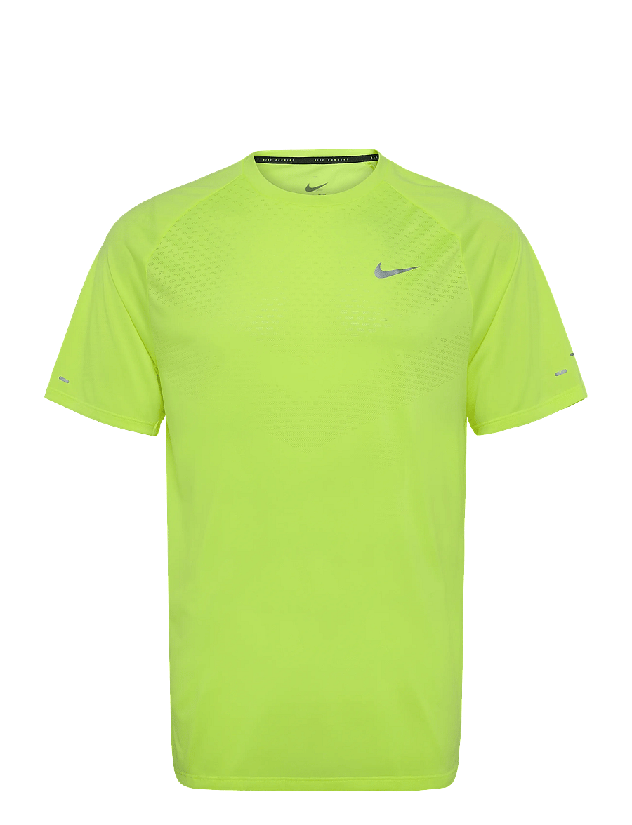 Nike - Nike Stride Dri-Fit ADV Top - tops & t-shirts - volt ice/reflective silv - 0