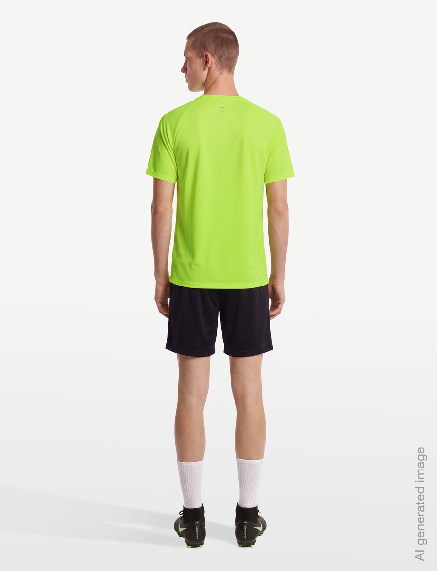 Nike - Nike Stride Dri-Fit ADV Top - t-shirts - volt ice/reflective silv - 4
