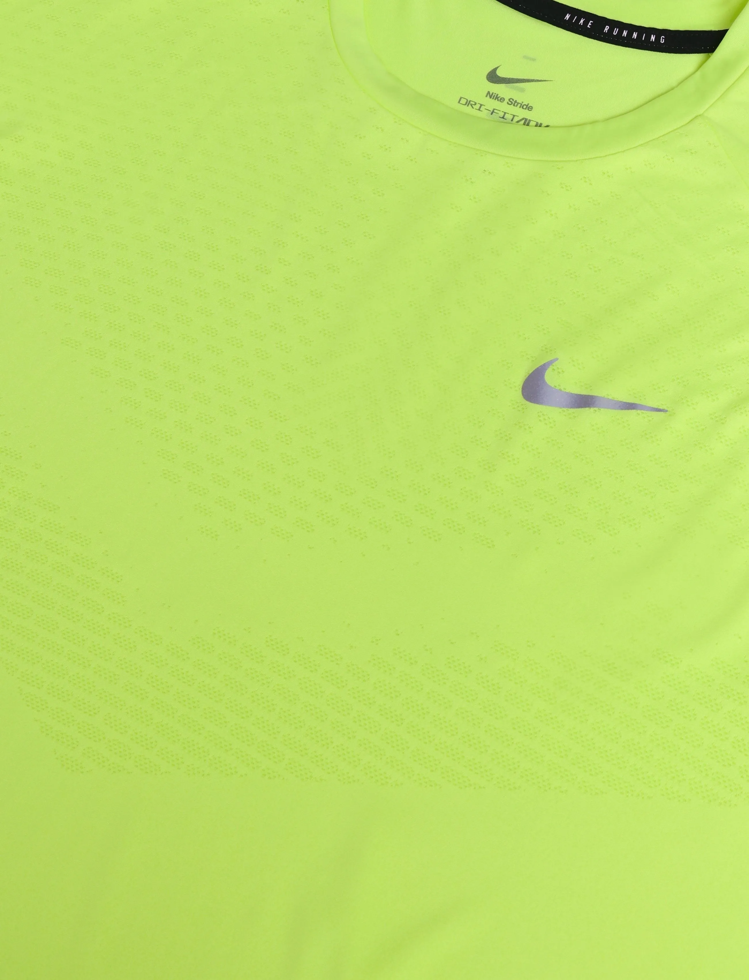 Nike - Nike Stride Dri-Fit ADV Top - volt ice/reflective silv - 2