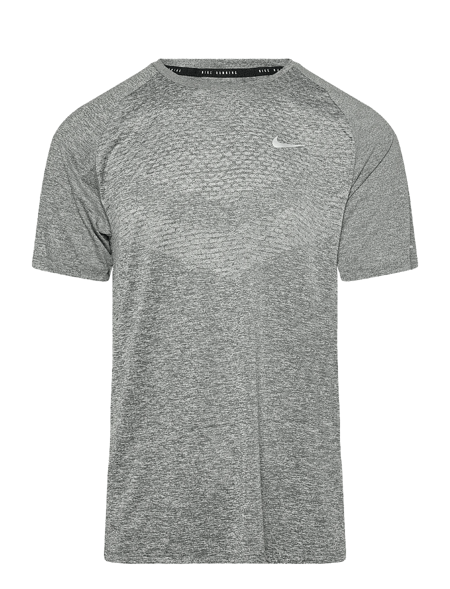 Nike - Nike Stride Dri-Fit ADV Top - t-särgid - smoke grey/htr/reflective silv - 0