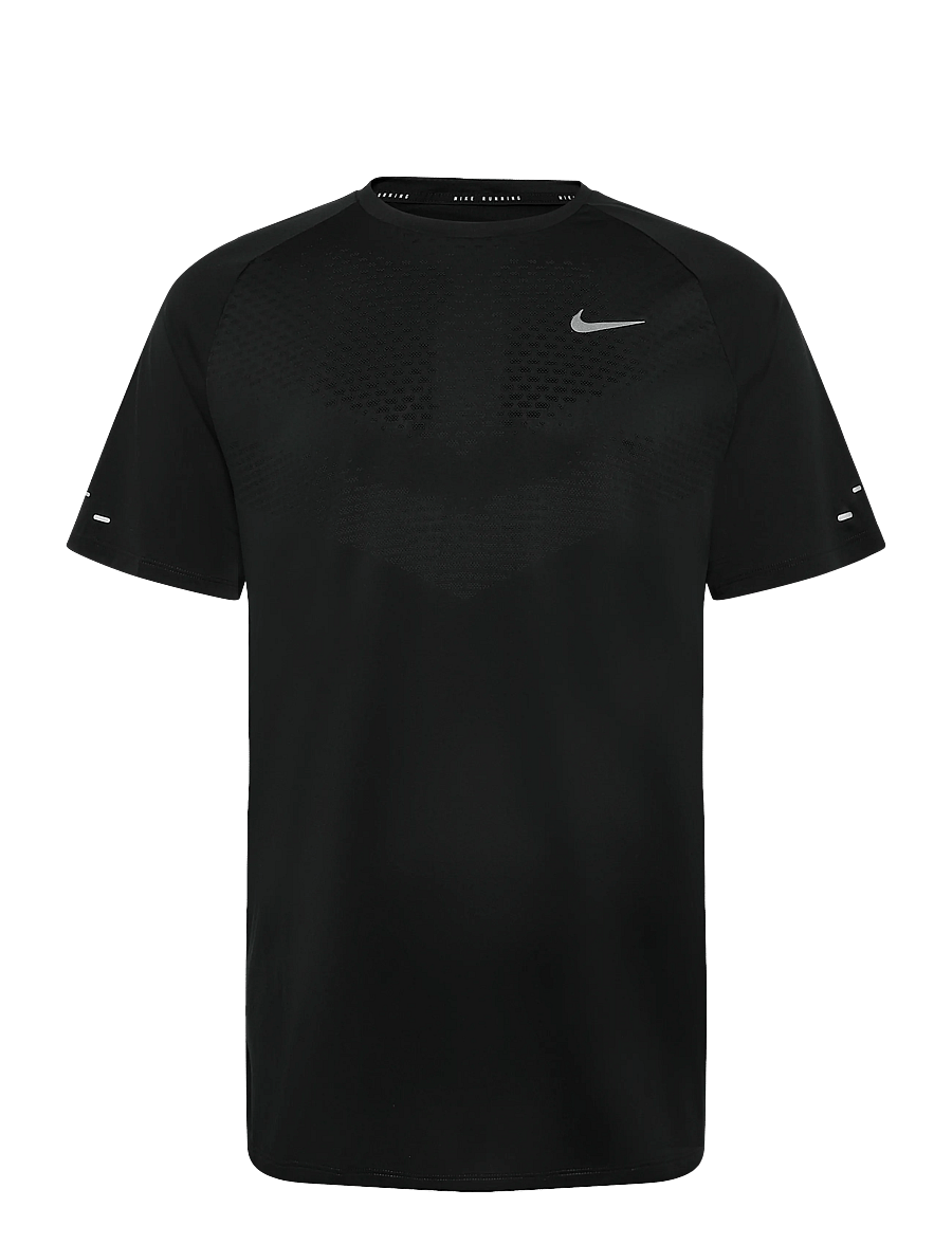 Nike - Nike Stride Dri-Fit ADV Top - t-shirts - black/reflective silv - 0