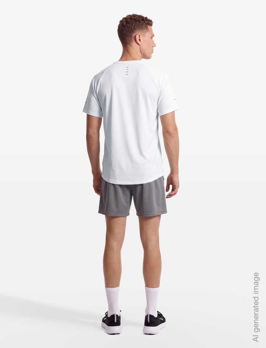 Nike - Nike Stride Dri-Fit ADV Top - t-shirts - white/reflective silv - 4