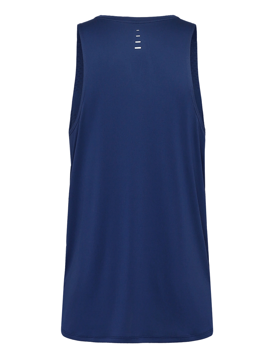 Nike - Nike Performance Stride Tank Top - tanktops - midnight navy/reflective silv - 1