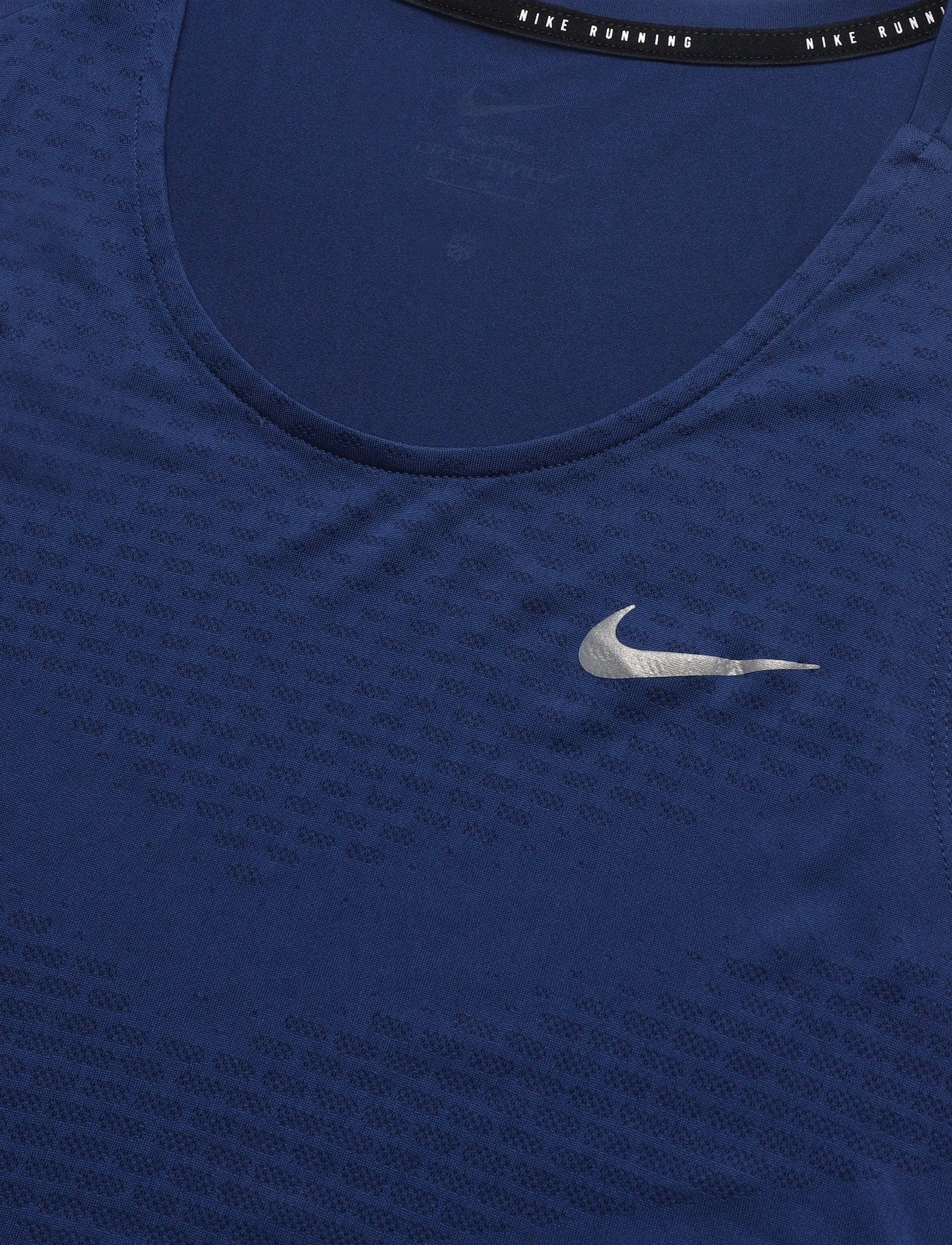 Nike - Nike Performance Stride Tank Top - tanktops - midnight navy/reflective silv - 2