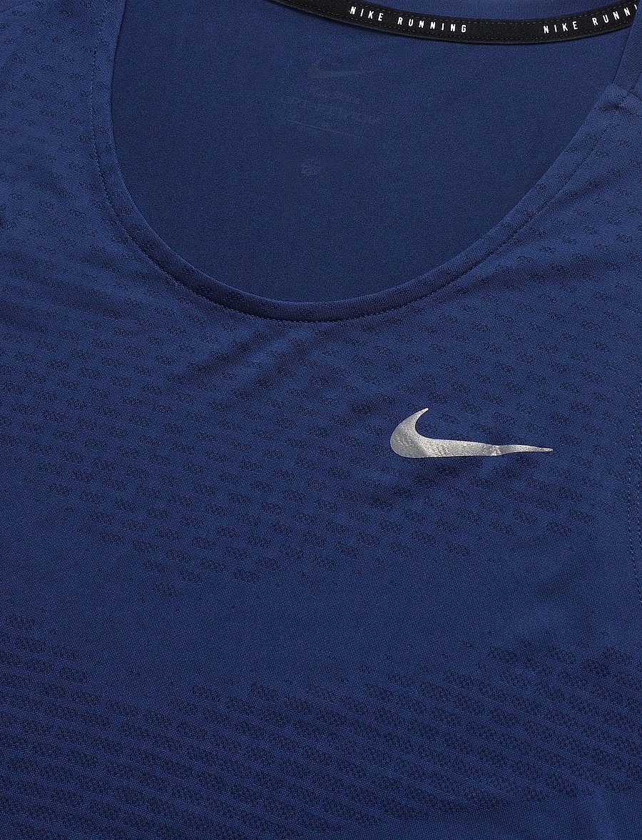 Nike - Nike Performance Stride Tank Top - tanktops - midnight navy/reflective silv - 2