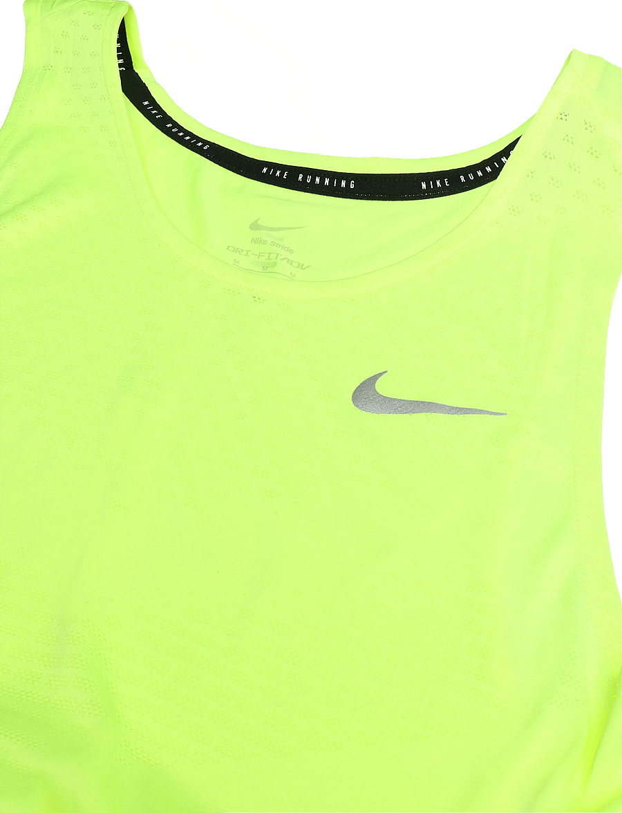 Nike - Nike Performance Stride Tank Top - volt ice/reflective silv - 2