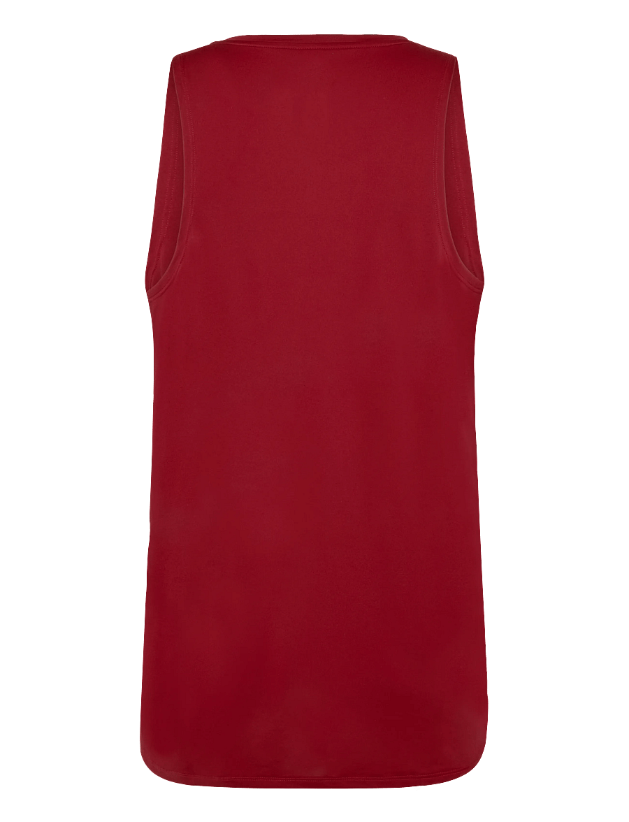 Nike - M NK DFADV STRIDE TANK - tank tops - tough red/reflective silv - 1