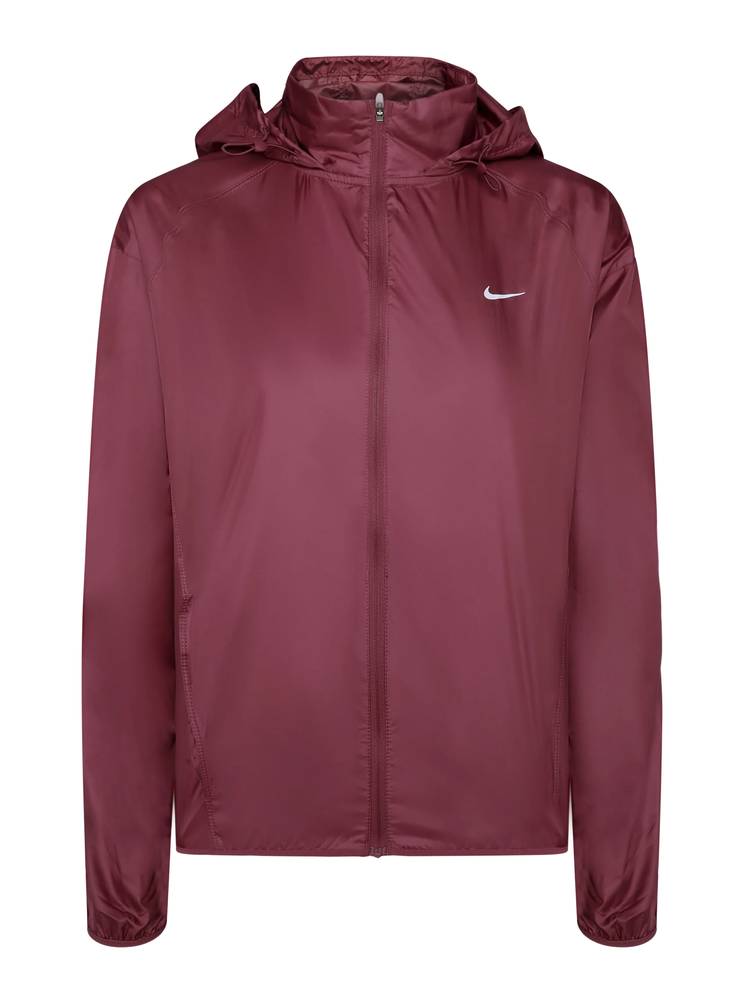 Nike W NK TEMPO REPEL JKT - Träningsjackor - PINK SMOKE/REFLECTIVE SILV / burgundy