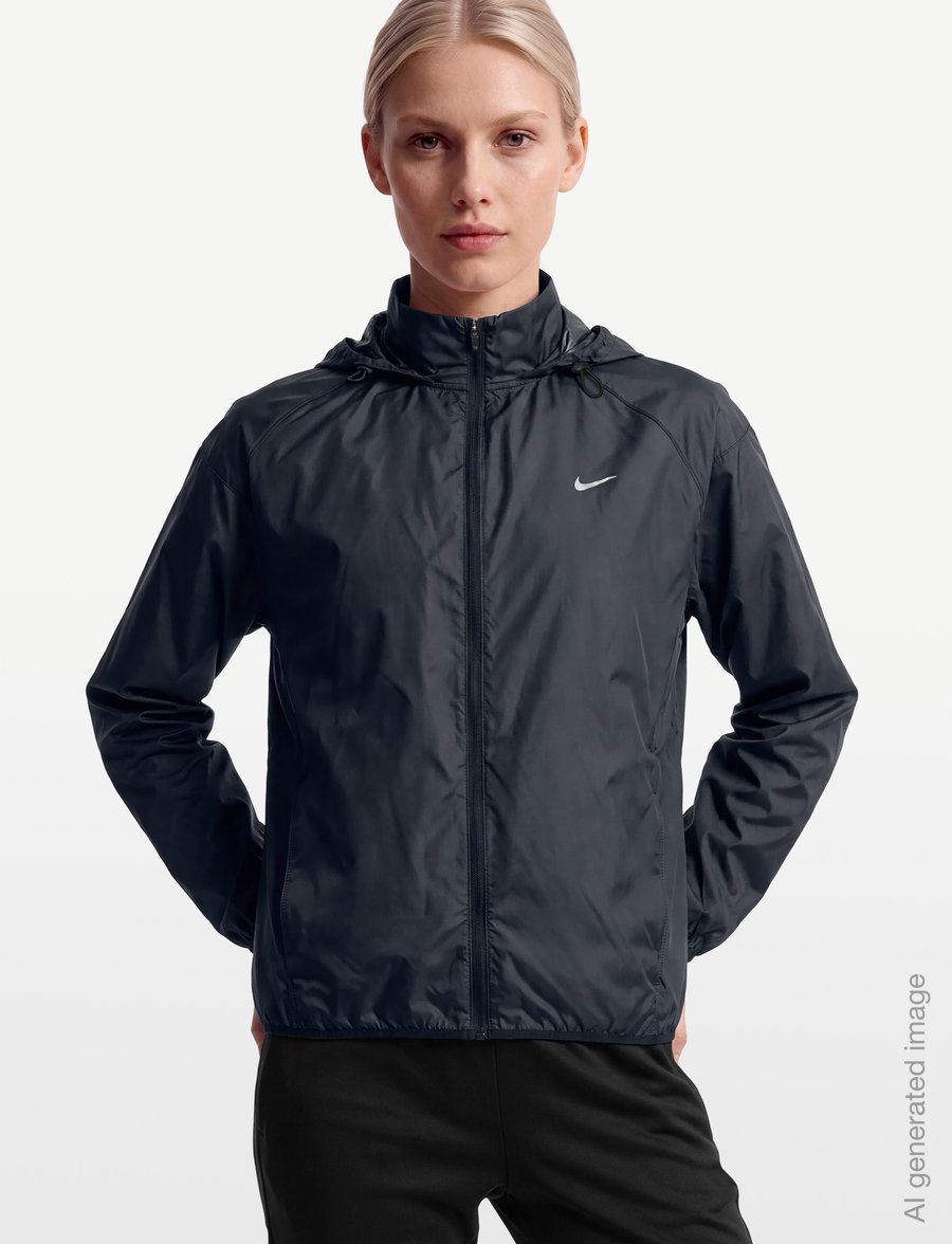 Nike - W NK TEMPO REPEL JKT - trainingsjacken - black/reflective silv - 3