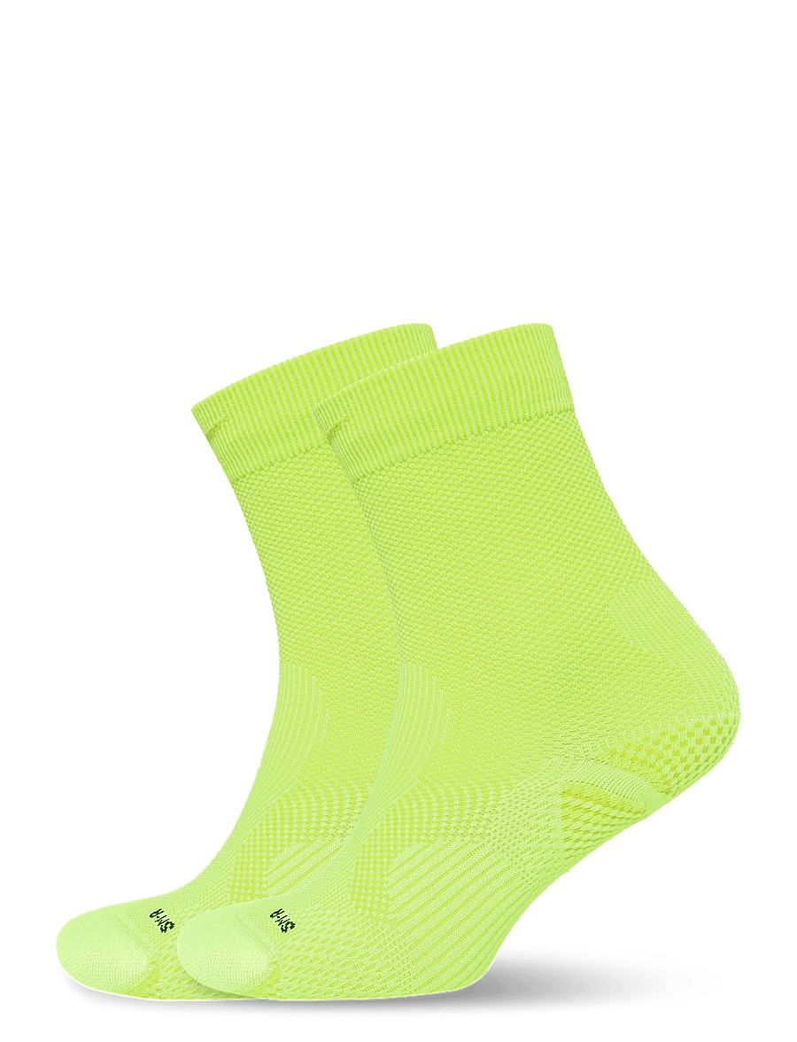 Nike - Nike Lightweight Running Crew Sock - träningsstrumpor - volt/bright cactus/black/brigh - 0