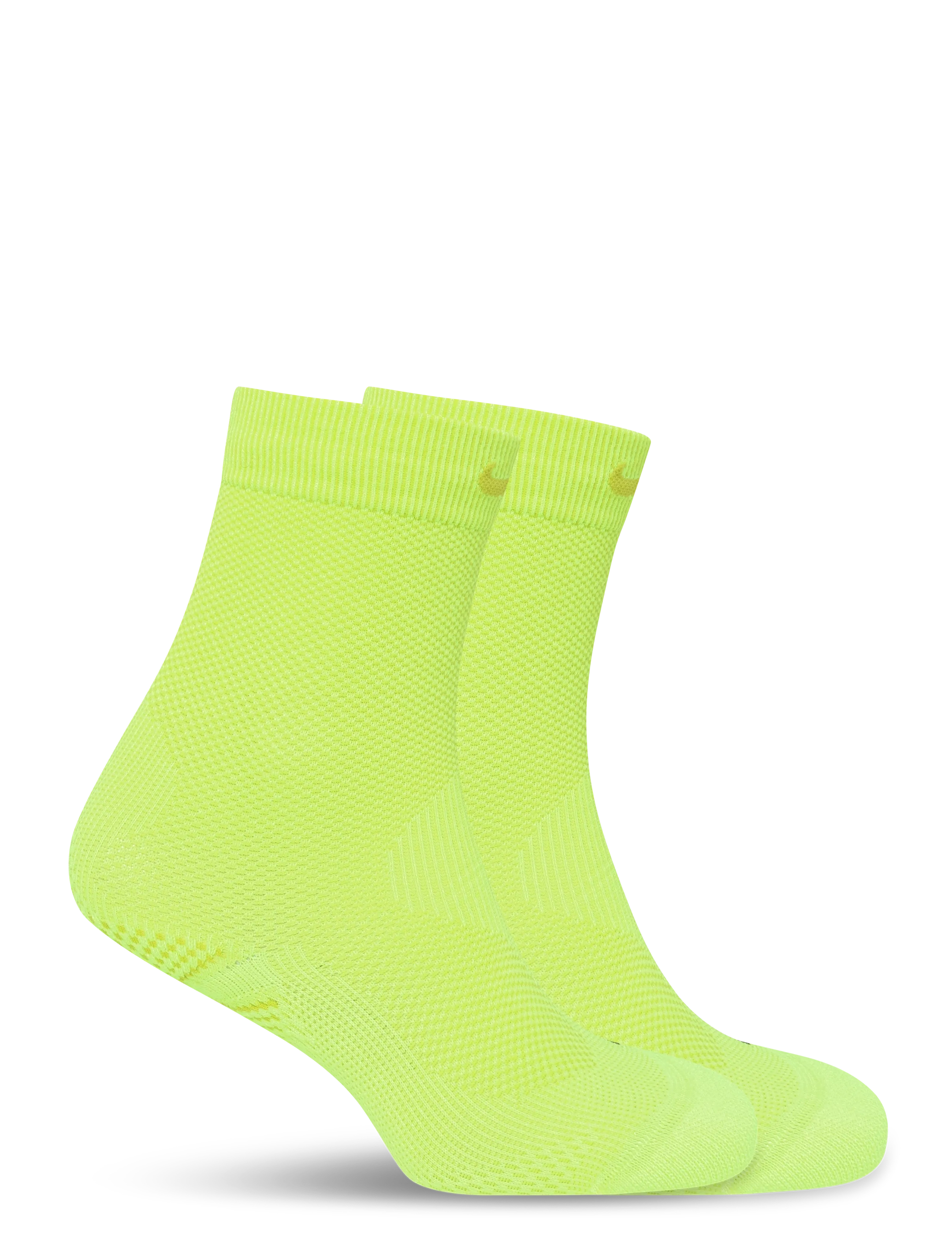 Nike - U NK LTWT RUN CREW 1PR - 200 - volt/bright cactus/black/brigh - 1