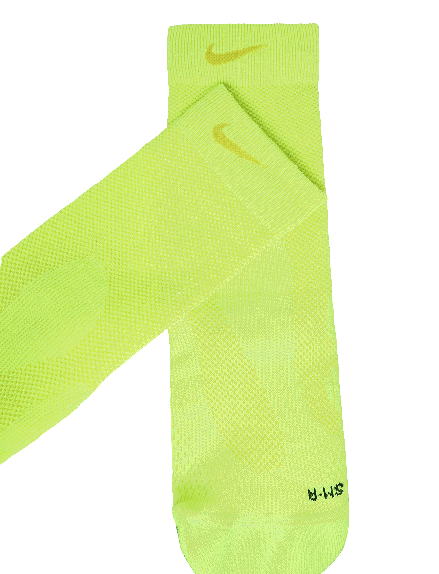 Nike - Nike Lightweight Running Crew Sock - träningsstrumpor - volt/bright cactus/black/brigh - 2