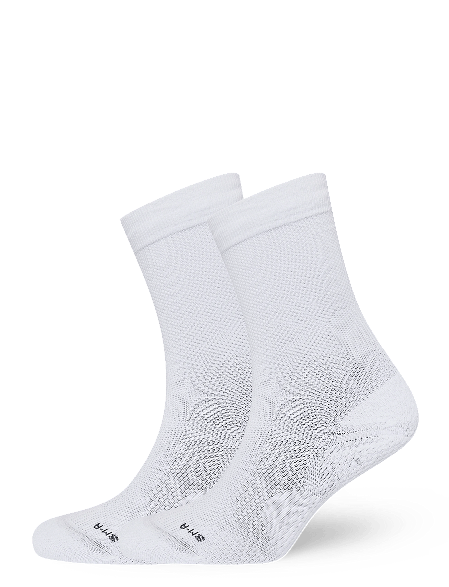 Nike - Nike Lightweight Running Crew Sock - träningsstrumpor - white/black/pure platinum - 0