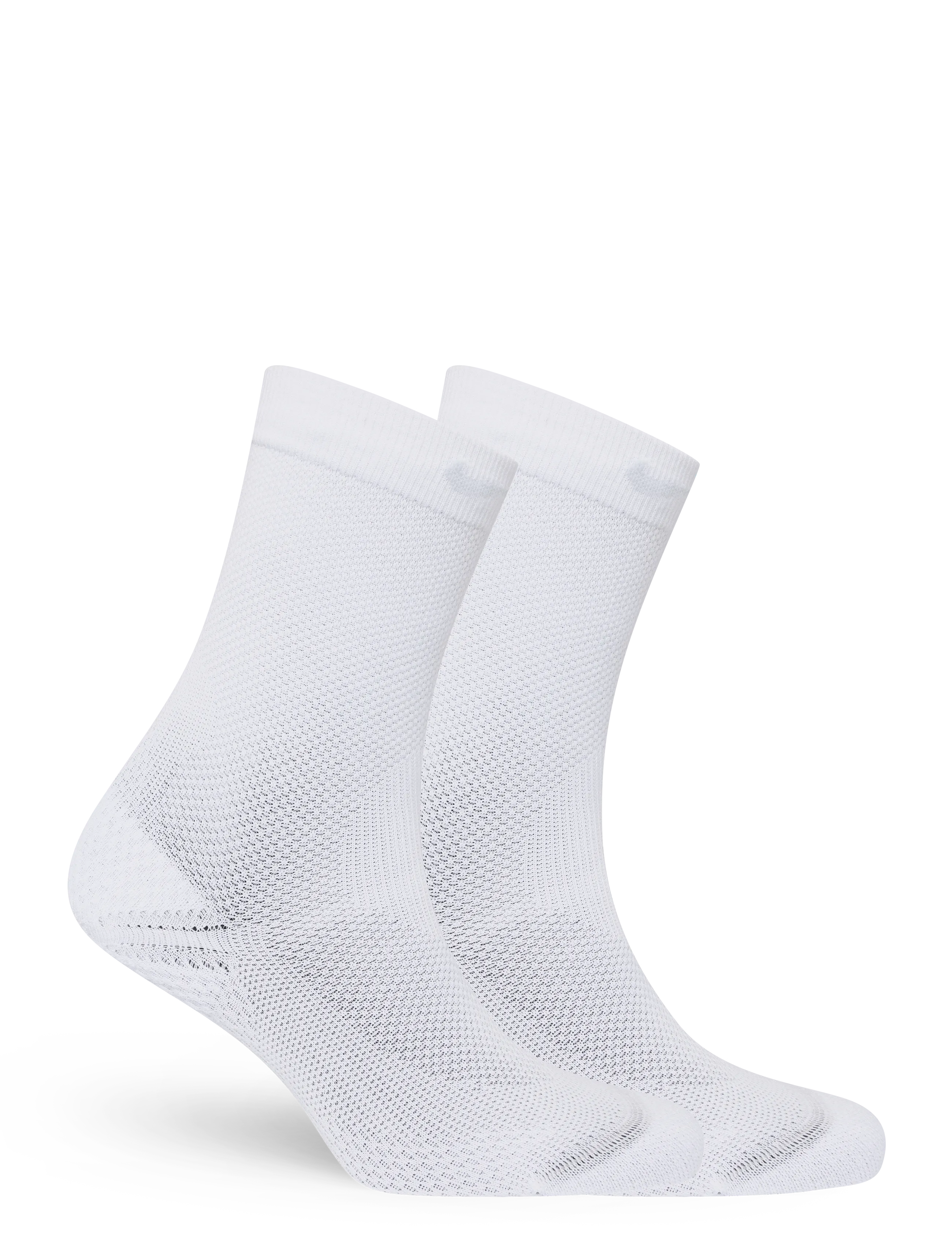 Nike - Nike Lightweight Running Crew Sock - white/black/pure platinum - 1