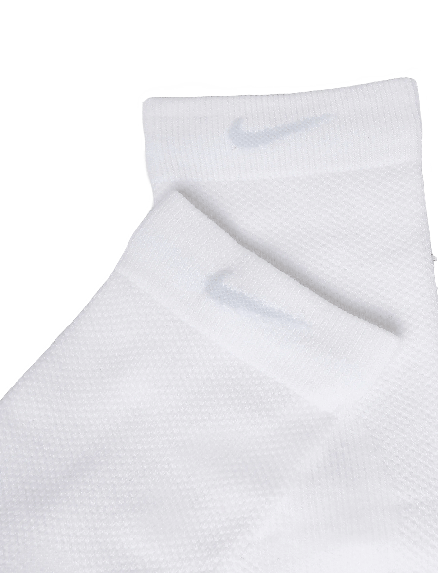 Nike - Nike Lightweight Running Crew Sock - träningsstrumpor - white/black/pure platinum - 2