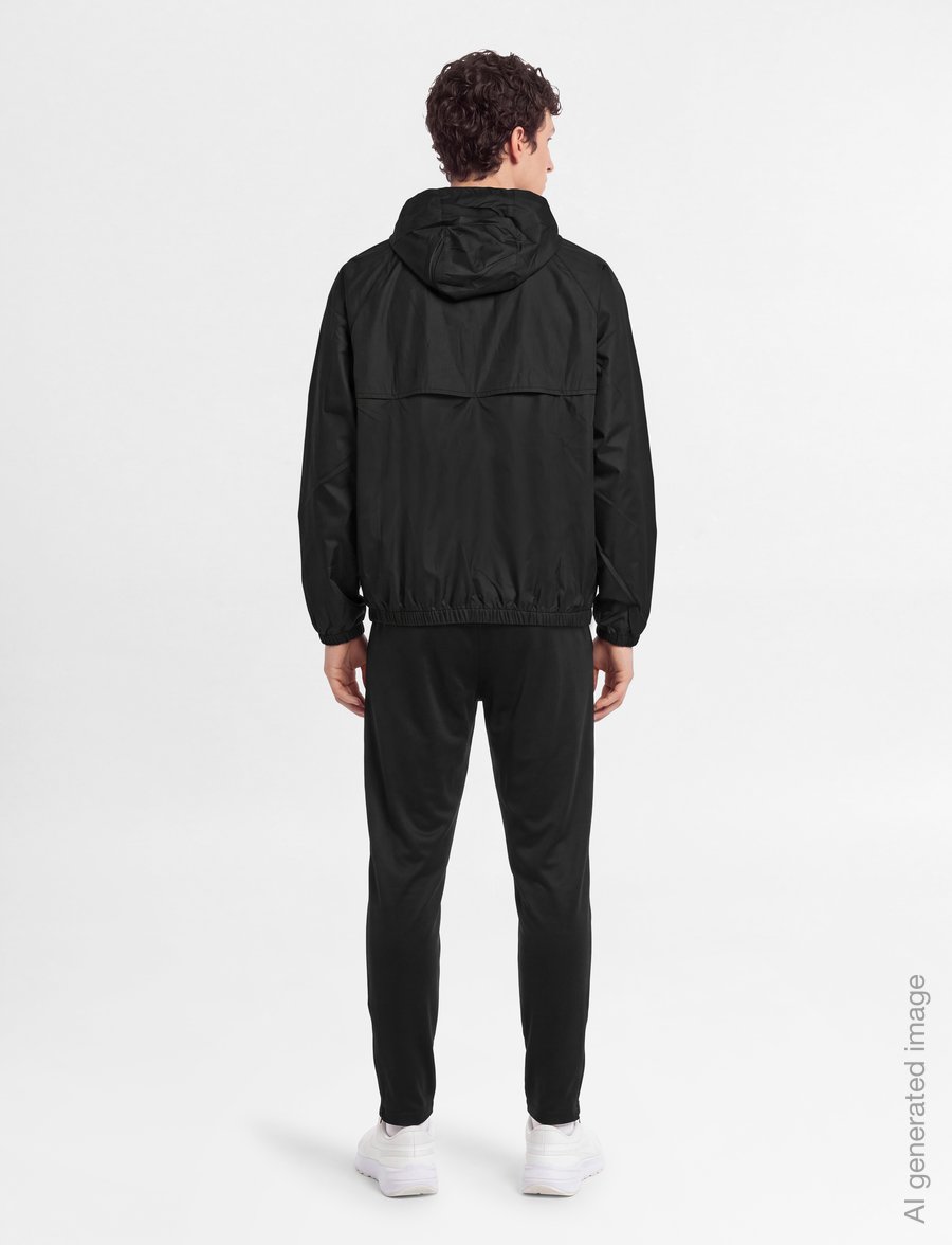 Nike - Nike Wind Resistant Jacket 26 - casual jackets - black/white - 4