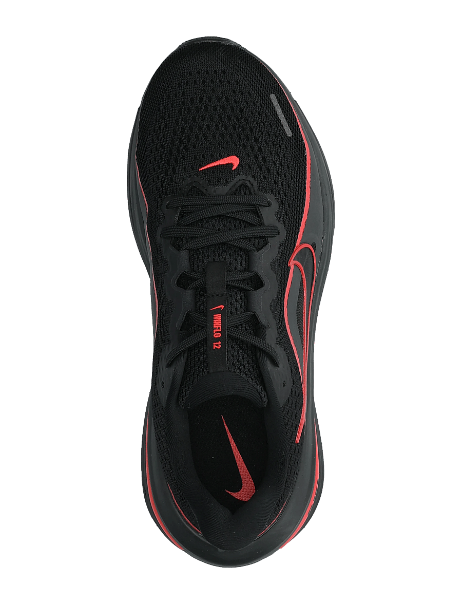 Nike - NIKE AIR WINFLO 12 - laufschuhe - black/black-red orbit-dk smoke - 3