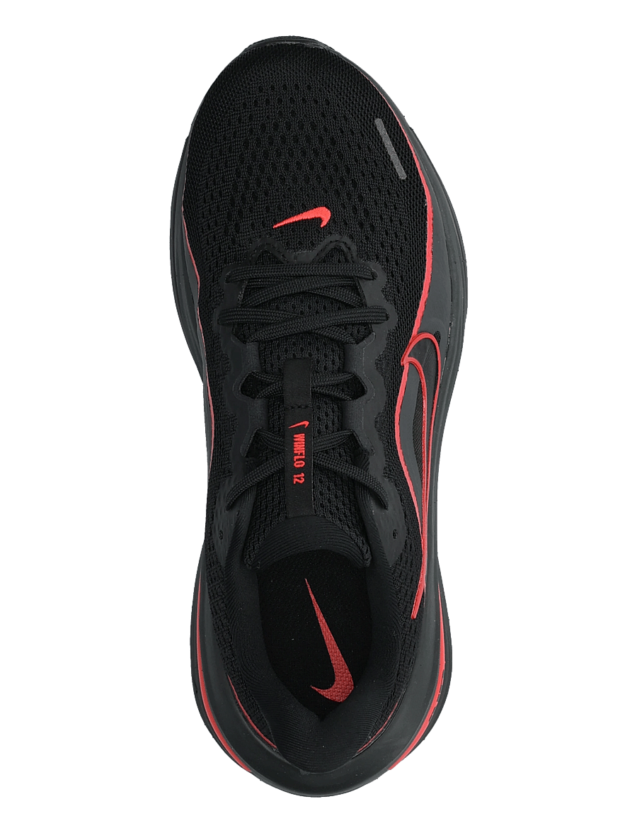 Nike - NIKE AIR WINFLO 12 - laufschuhe - black/black-red orbit-dk smoke - 3
